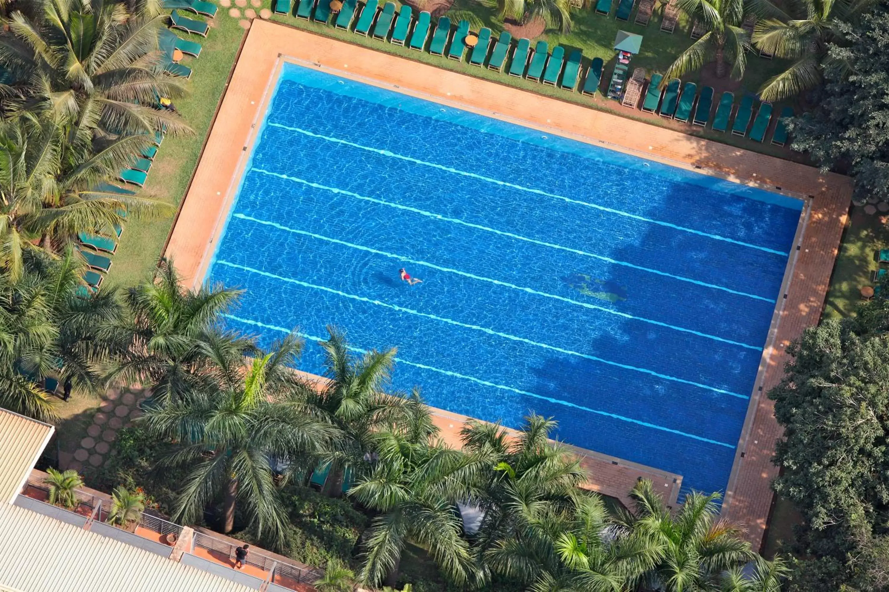 Bird's eye view, Pool View in Kabira Country Club