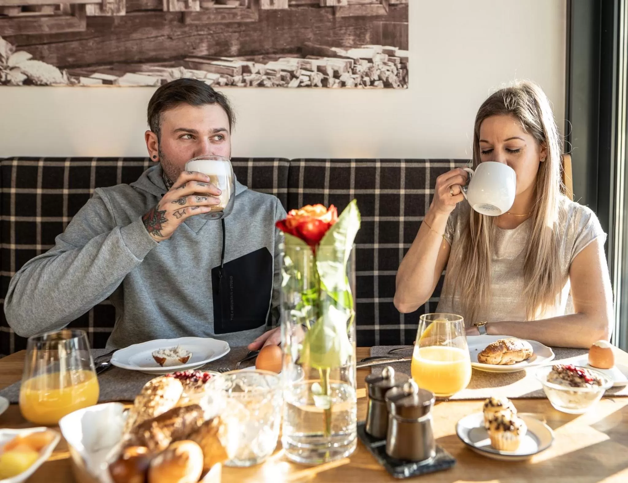 Breakfast in Hotel Kaprunerhof