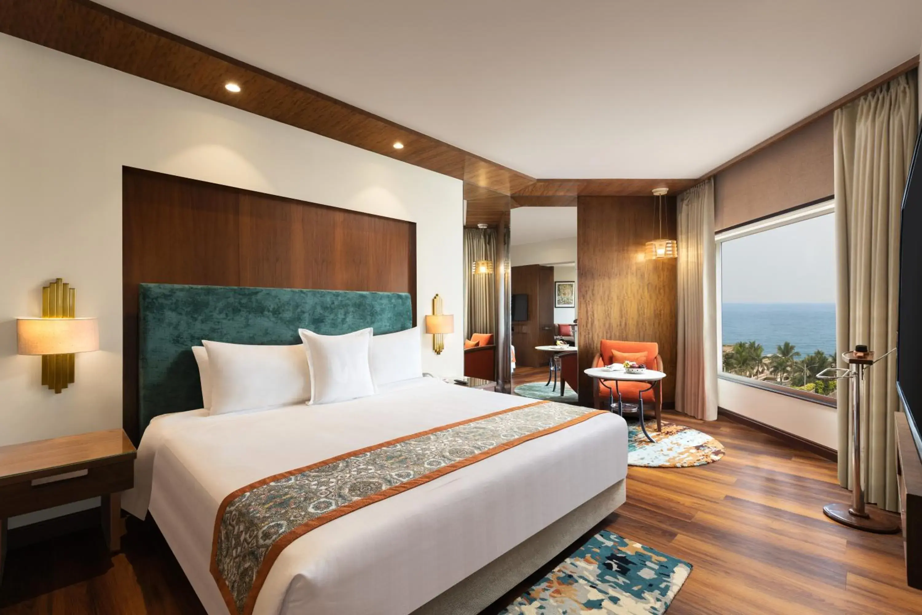 Bedroom, Bed in Welcomhotel by ITC Hotels, Devee Grand Bay, Visakhapatnam