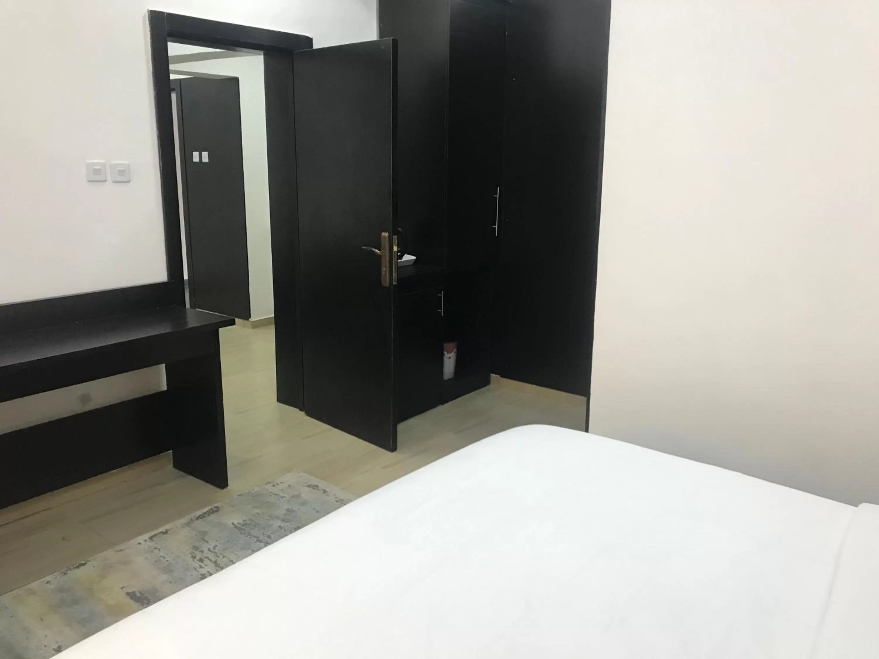 Bed in Hotel Capitol