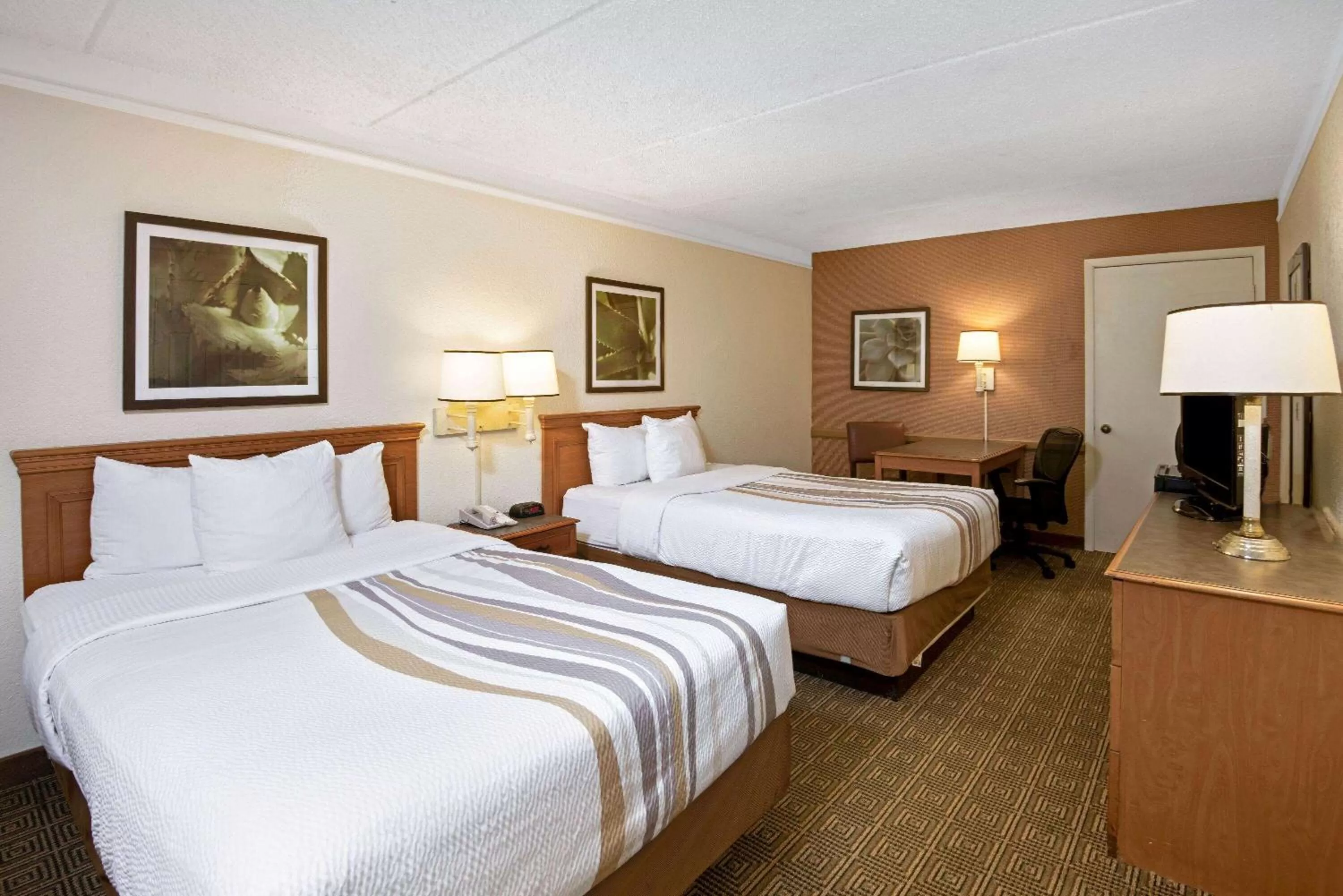 Photo of the whole room, Bed in La Quinta Inn by Wyndham San Antonio Market Square