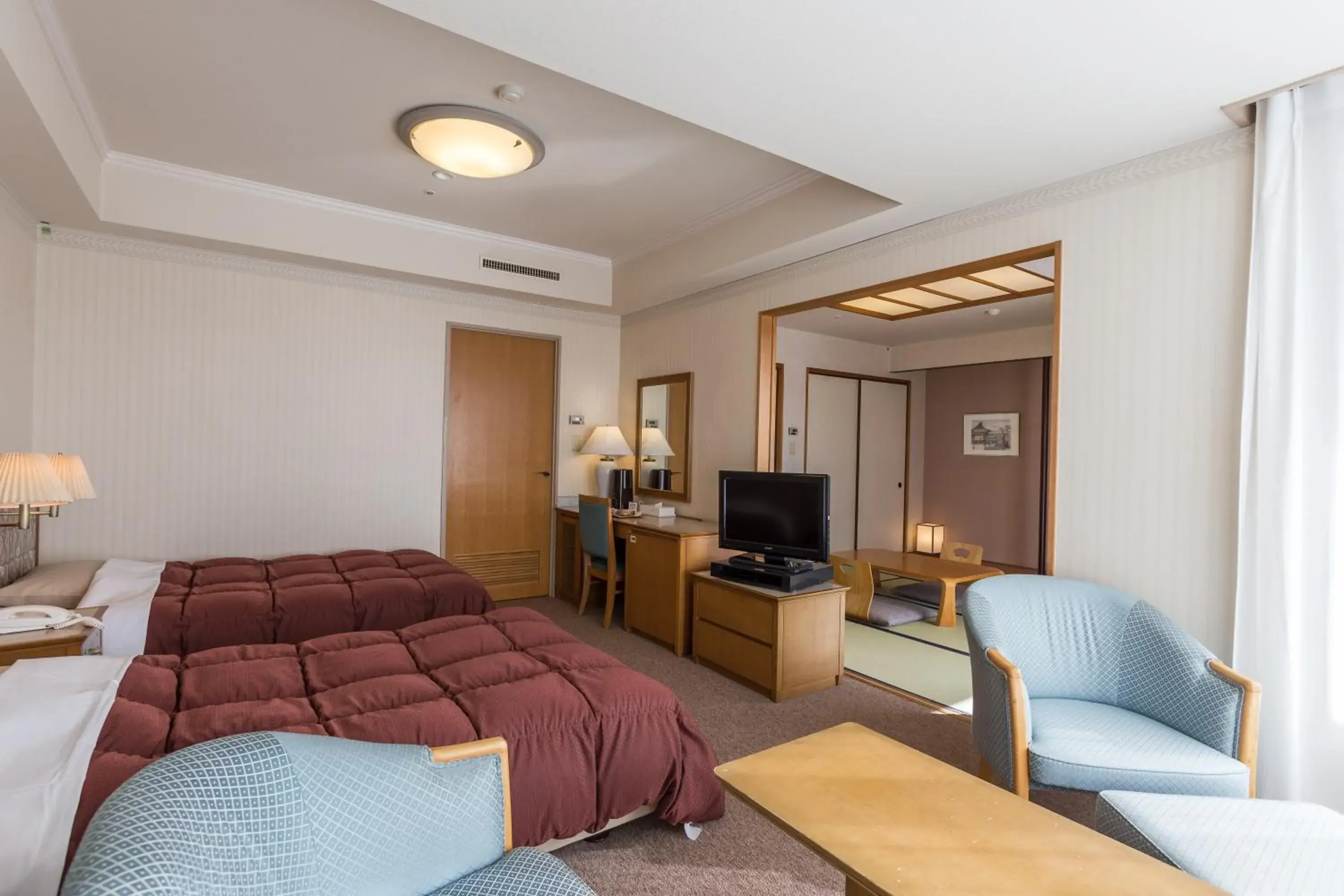 Photo of the whole room, Room Photo in Kusatsu Onsen Hotel Village