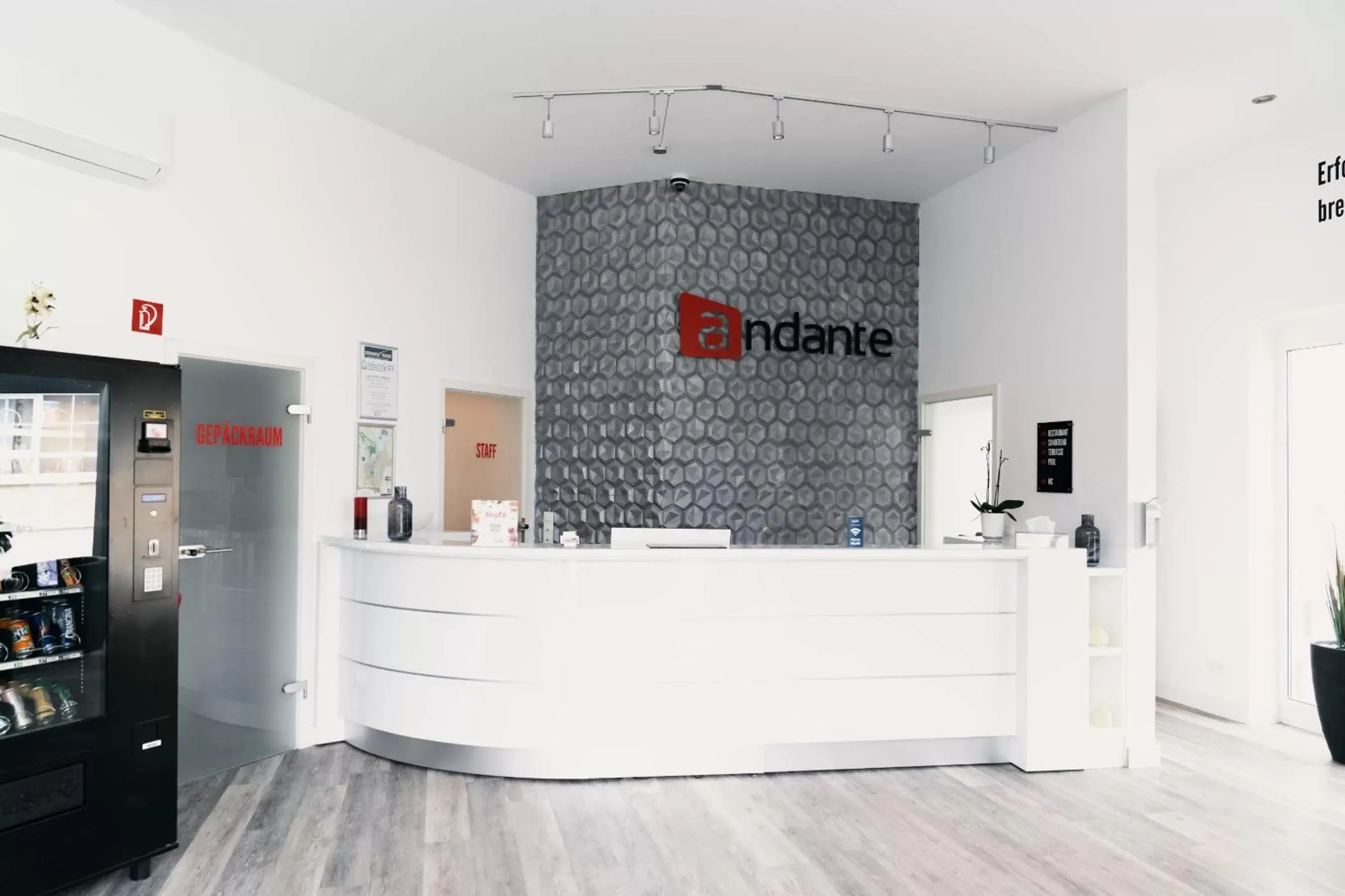 Lobby or reception in Hotel Andante Rust Lobby or reception in Hotel Andante Rust