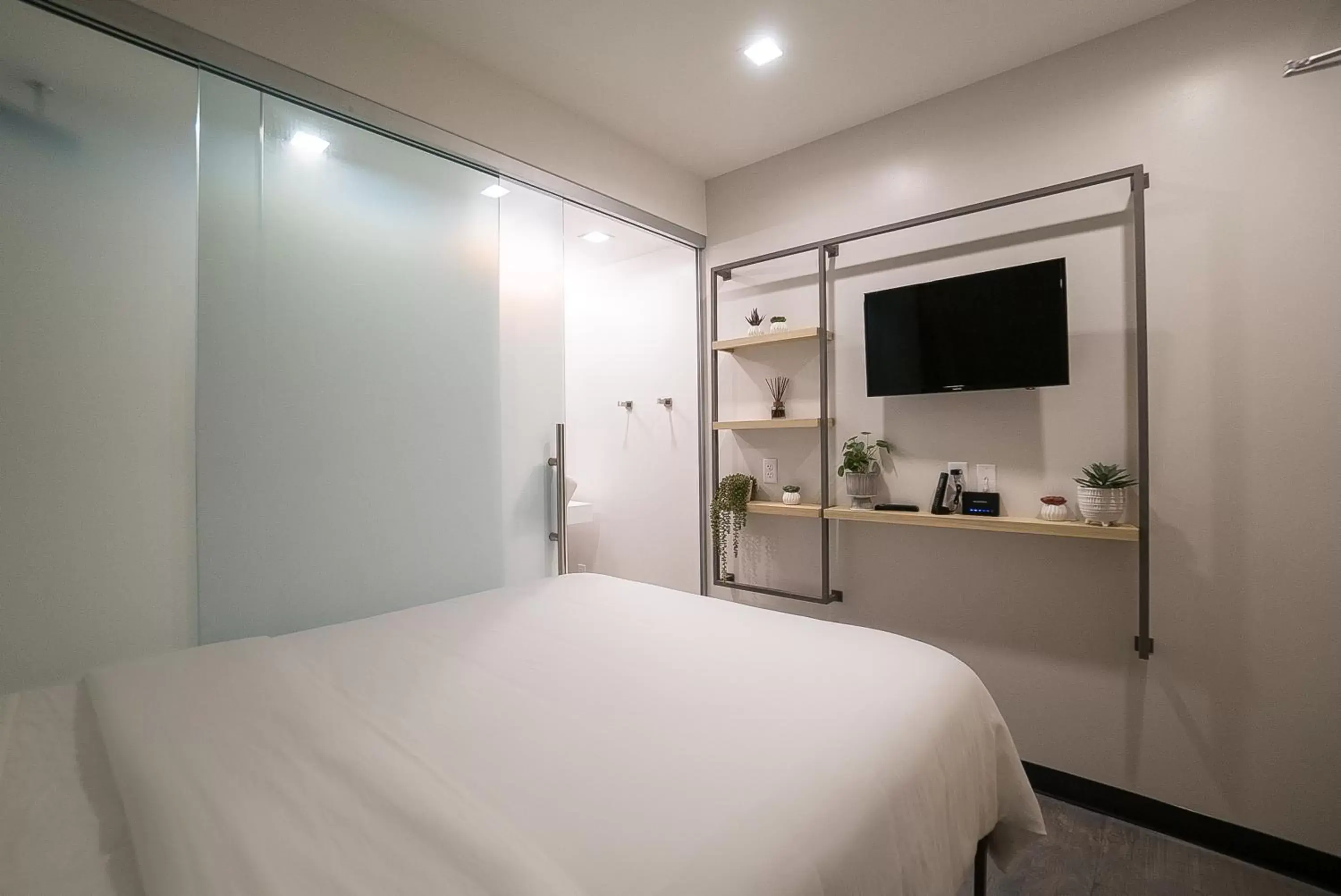 Bed in SOVA Micro-Room & Social Hotel Bed in SOVA Micro-Room & Social Hotel