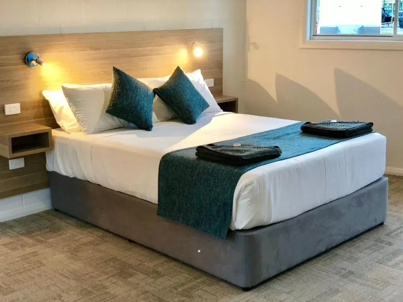 Bed in Gundagai Tourist Suites