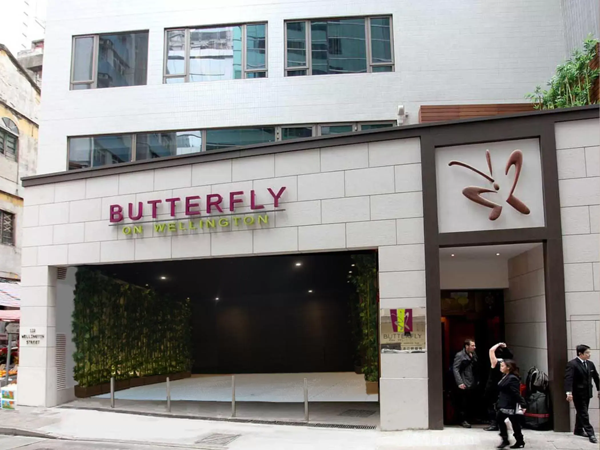 Facade/entrance in Butterfly on Wellington Boutique Hotel Central