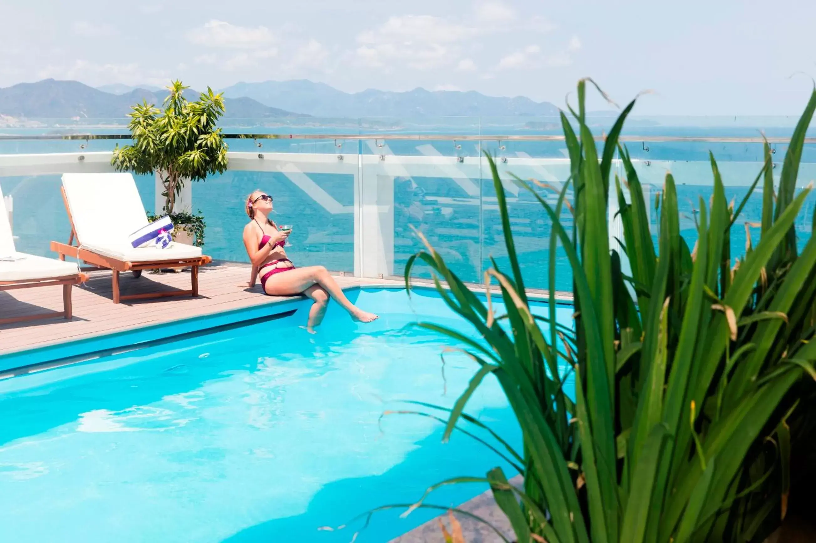 Swimming Pool in Balcony Nha Trang Hotel