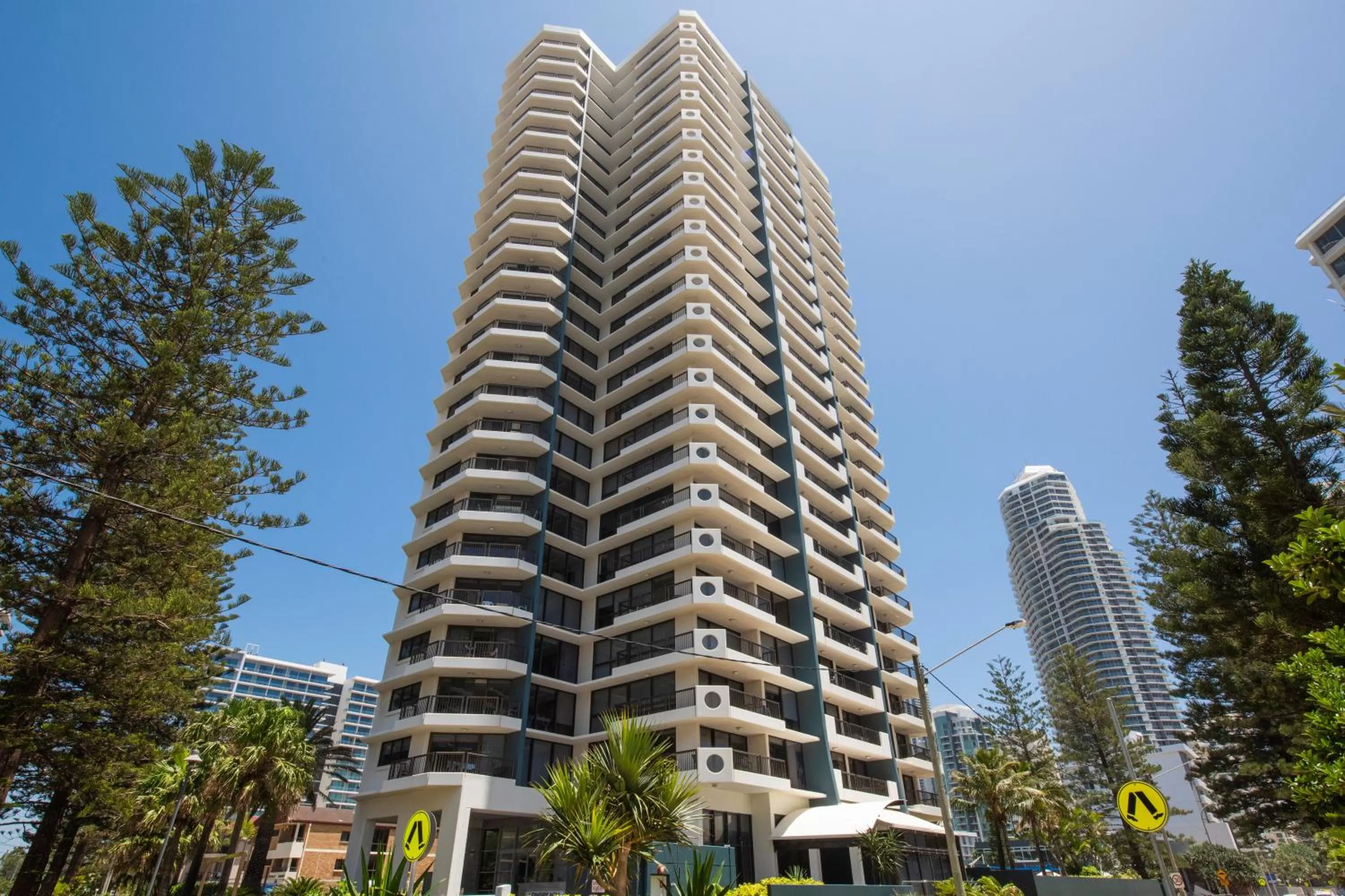 Property building in BreakFree Longbeach Resort