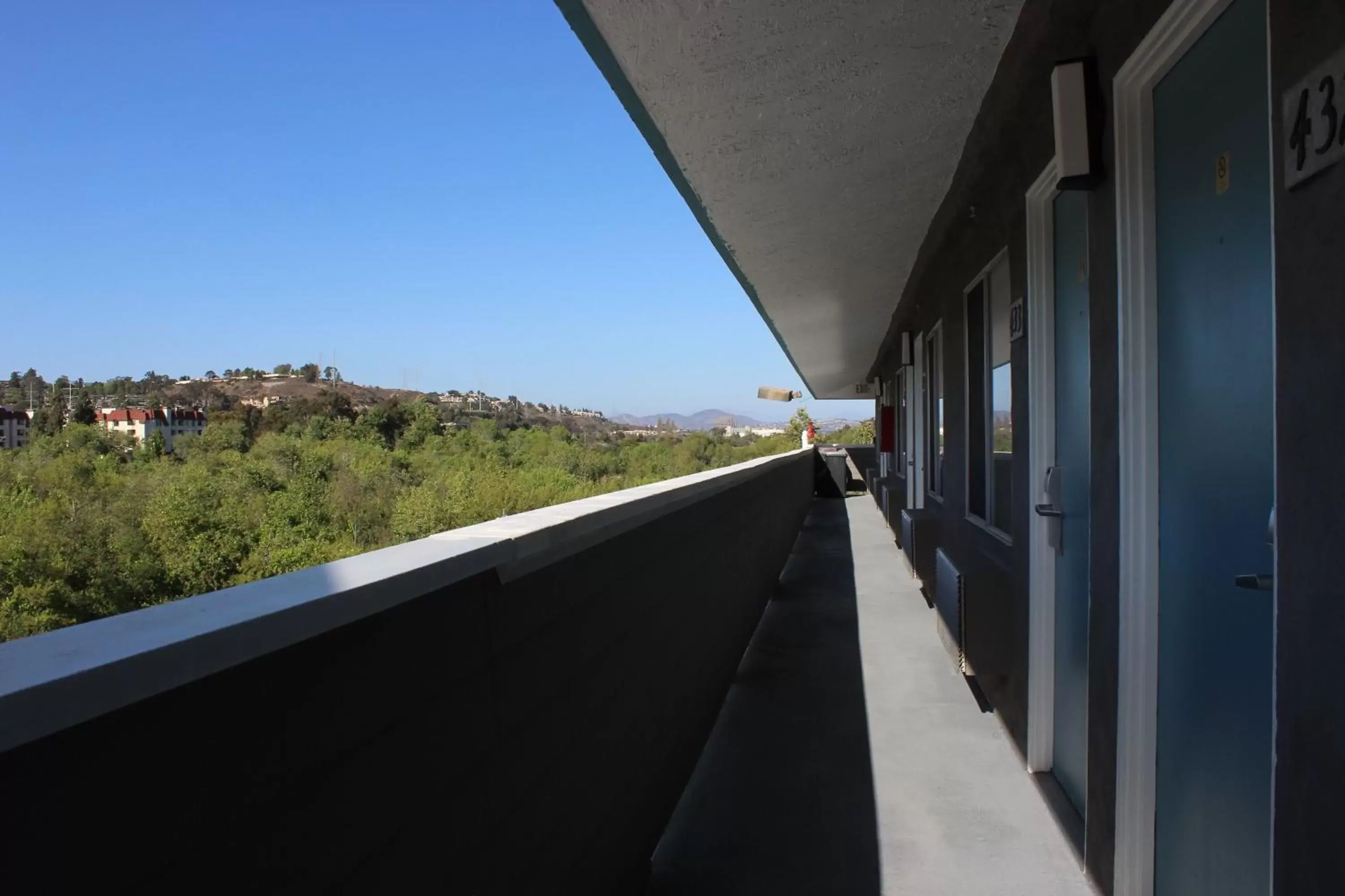 Balcony/Terrace in Riverleaf Inn Mission Valley Balcony/Terrace in Riverleaf Inn Mission Valley