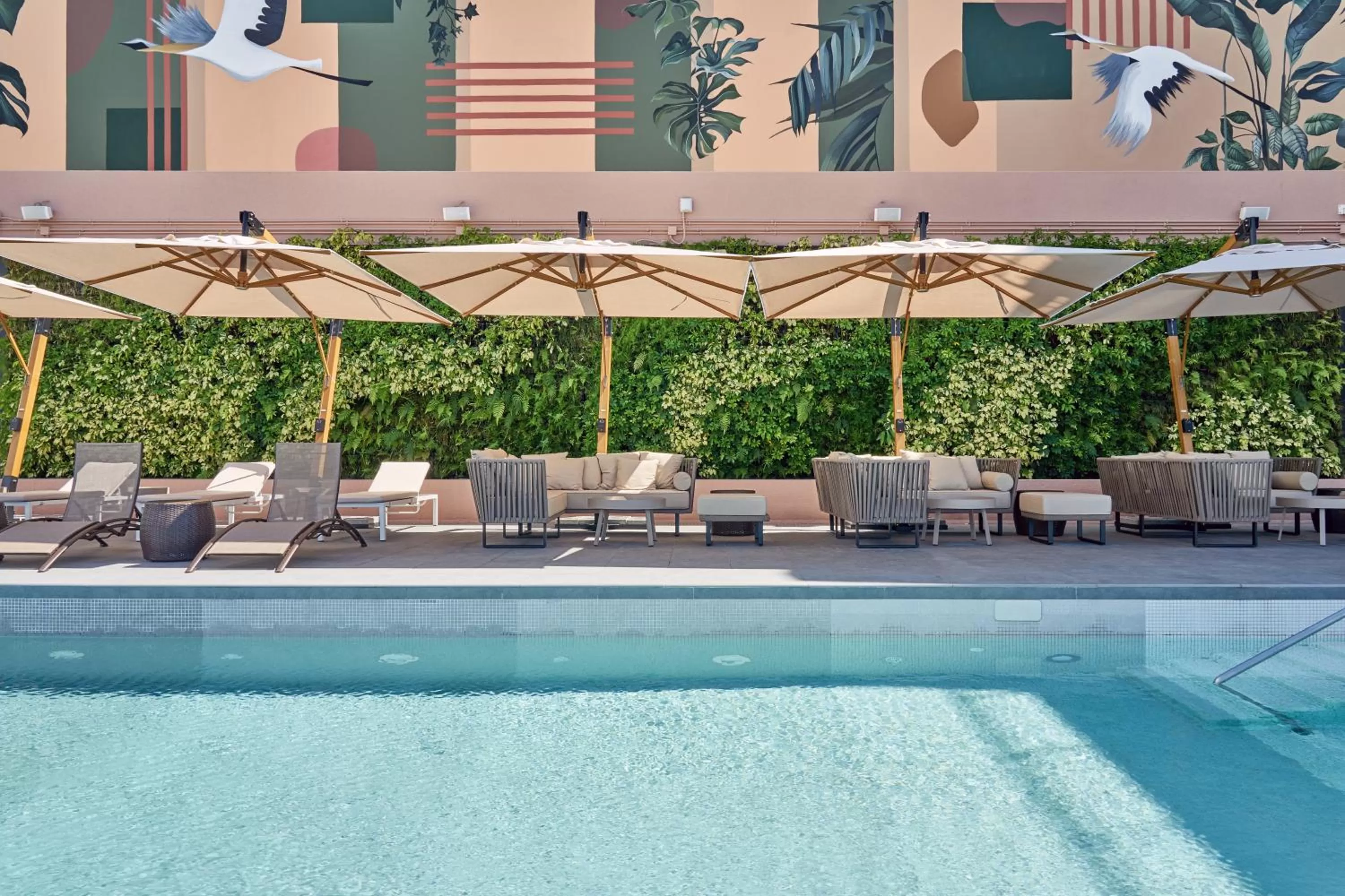 Swimming pool in the Arca