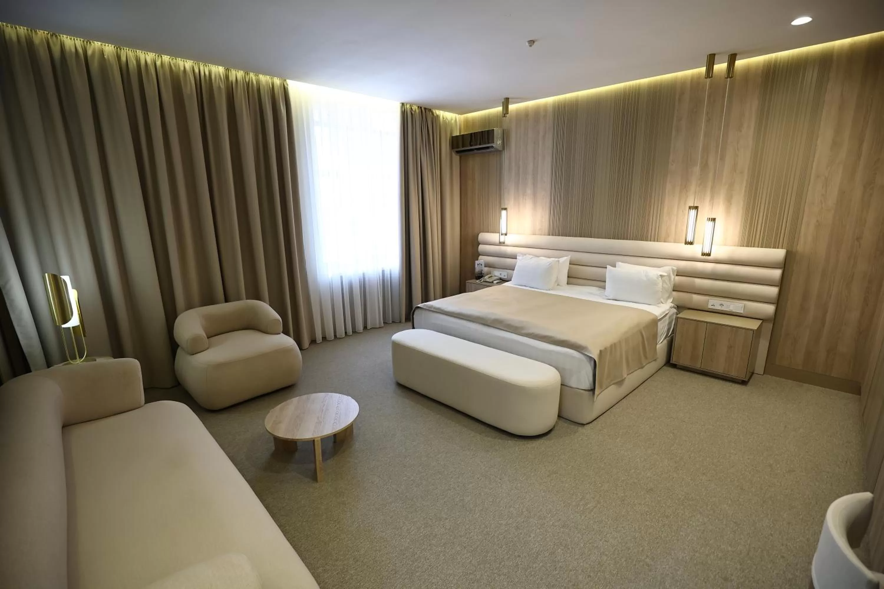 Photo of the whole room, Bed in Amsterdam Hotel Aktobe