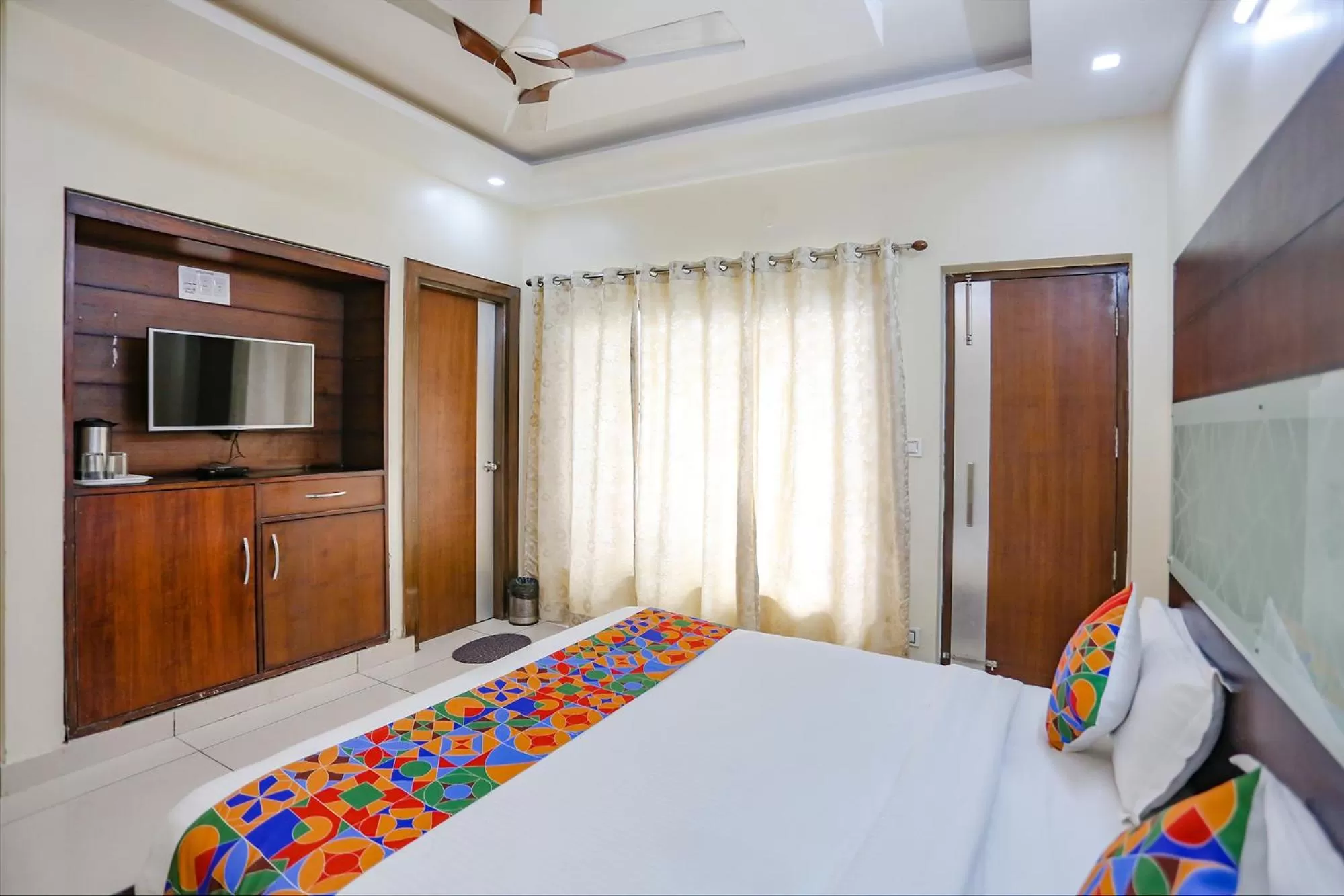 Bedroom, Bed in FabHotel Winter Line Inn