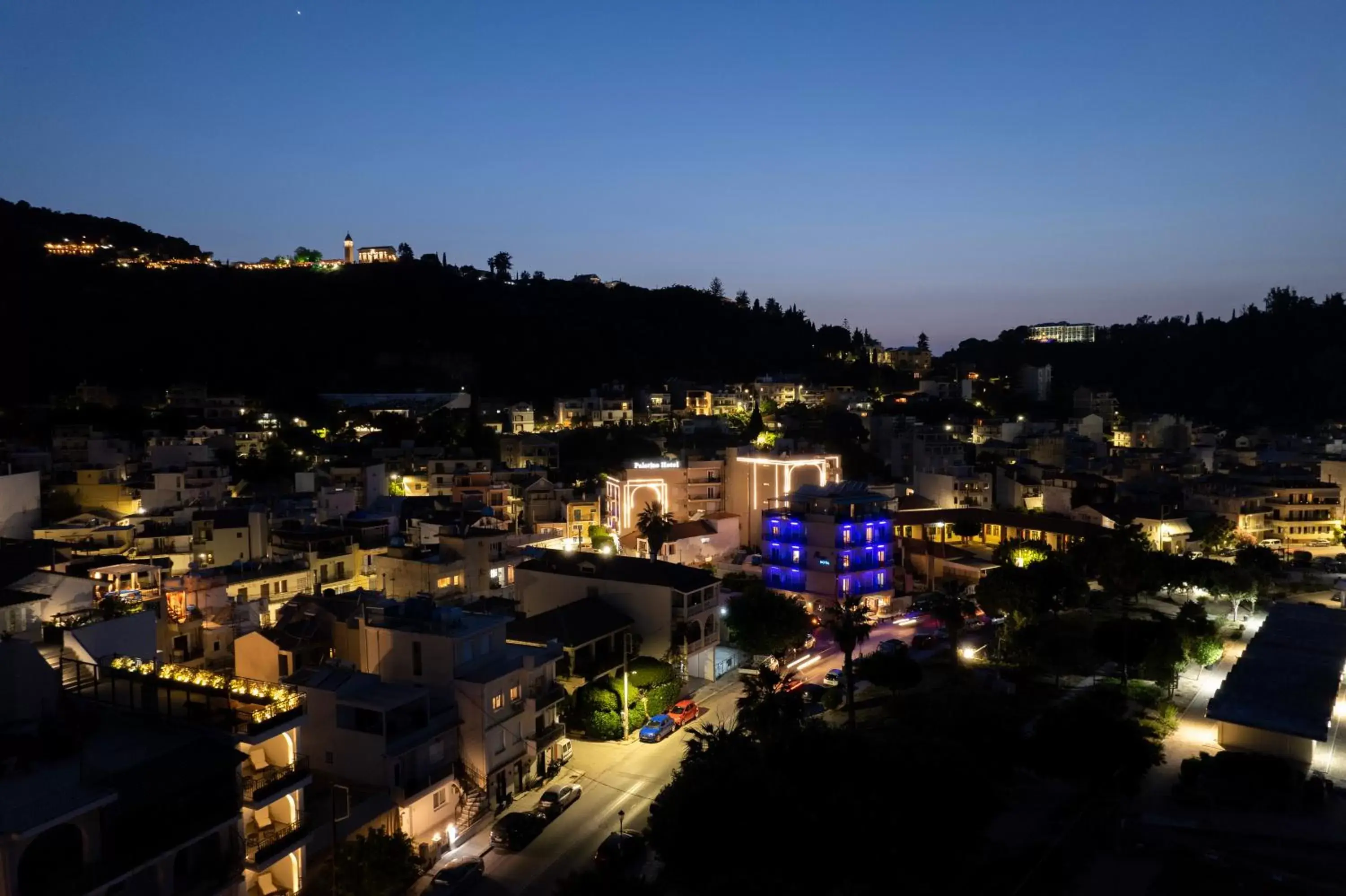 Property building, Bird's-eye View in Palatino Hotel