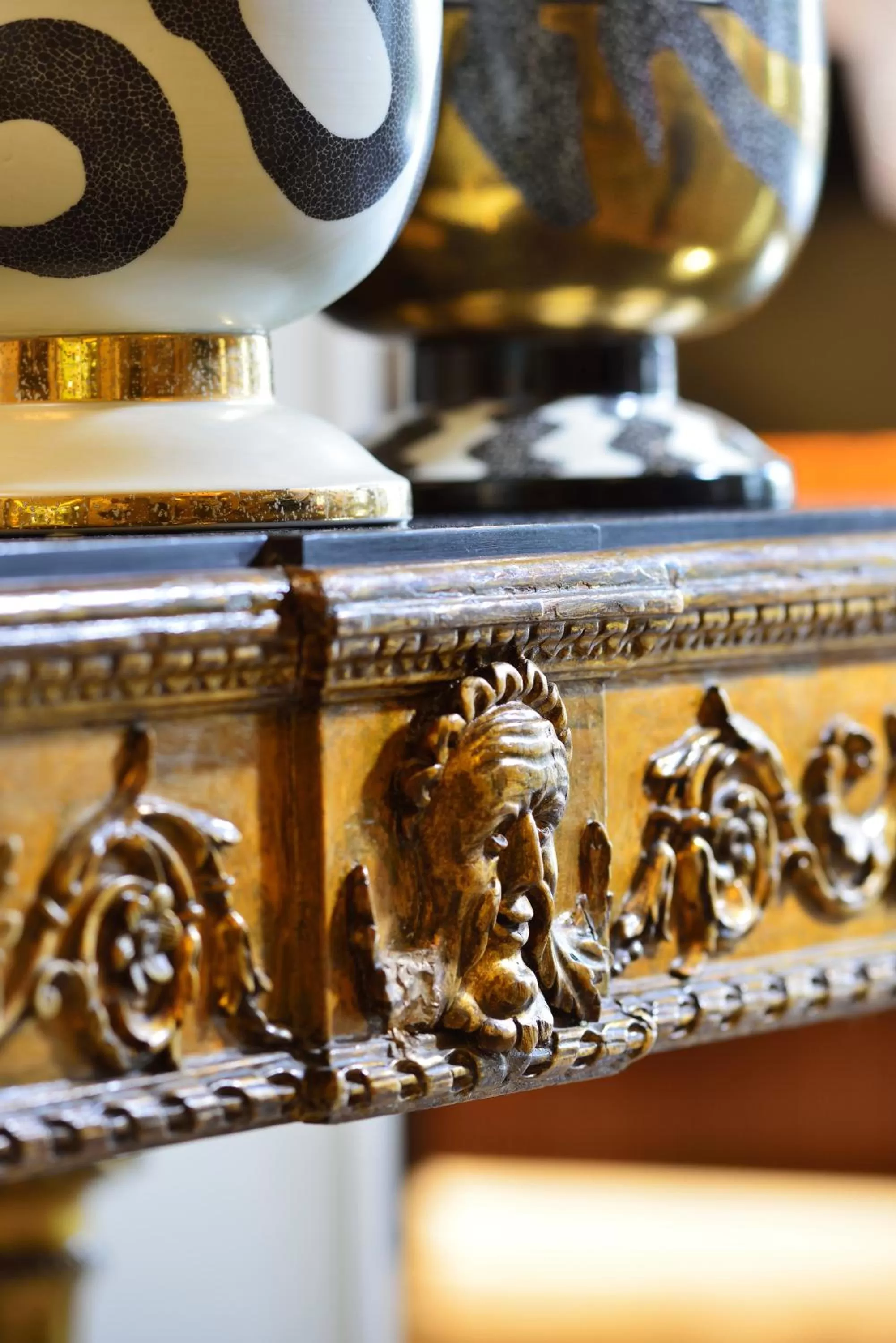 Lobby or reception in Grand Hotel Minerva