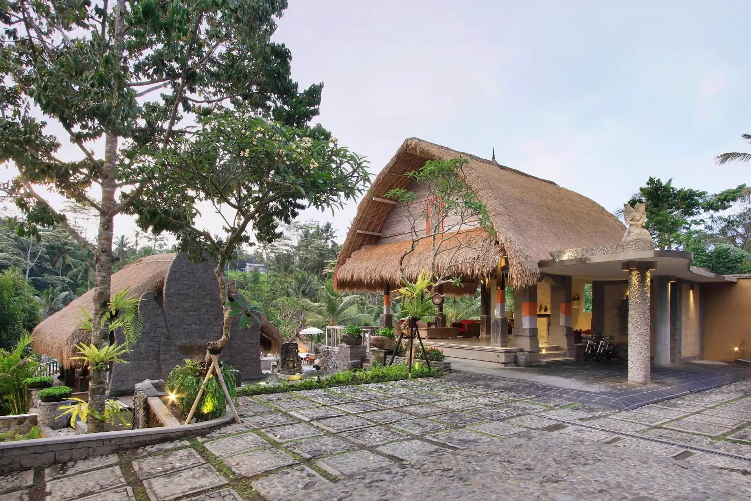 Lobby or reception in The Kayon Resort