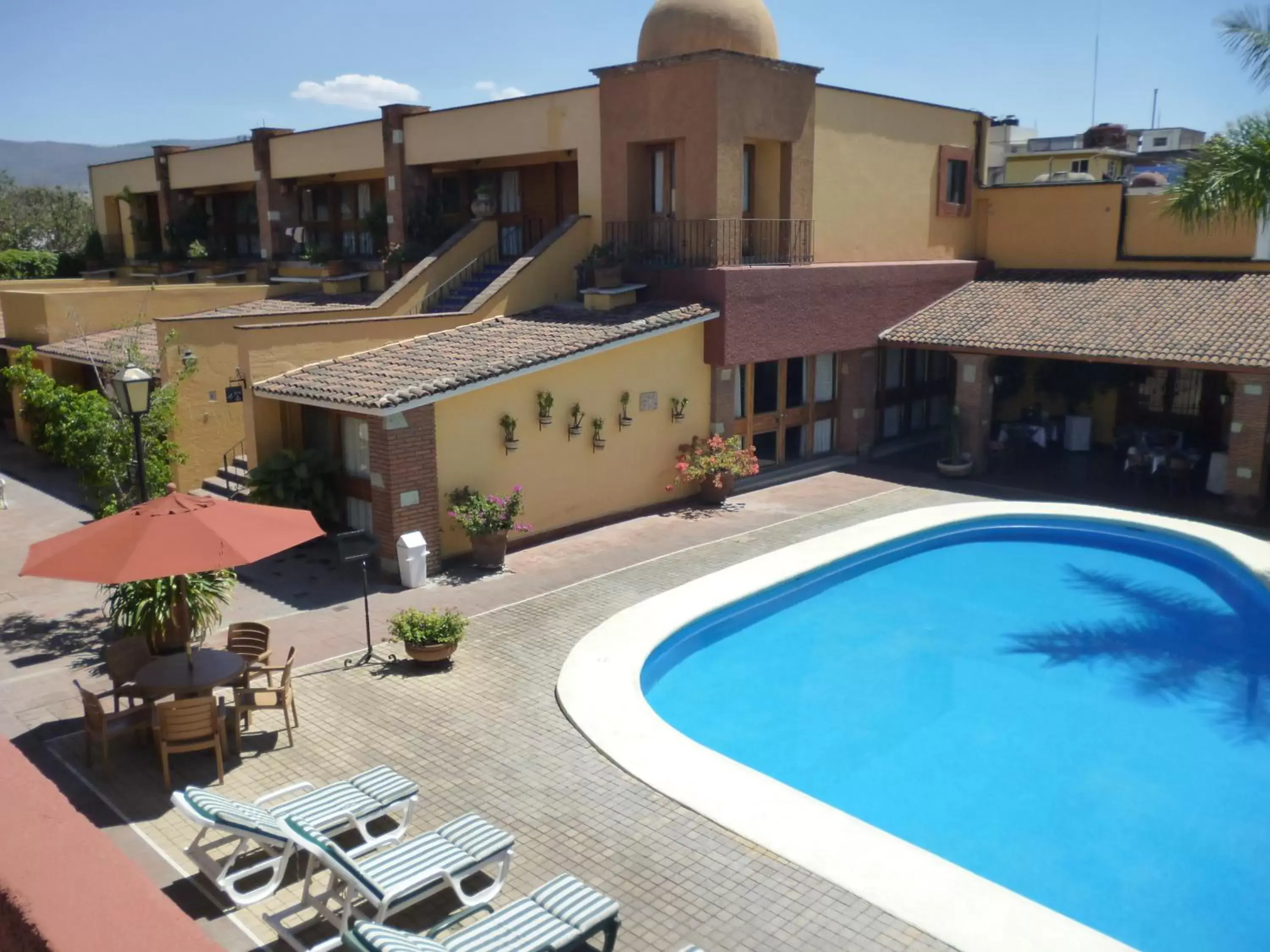 Swimming pool, Pool View in Hotel Hacienda