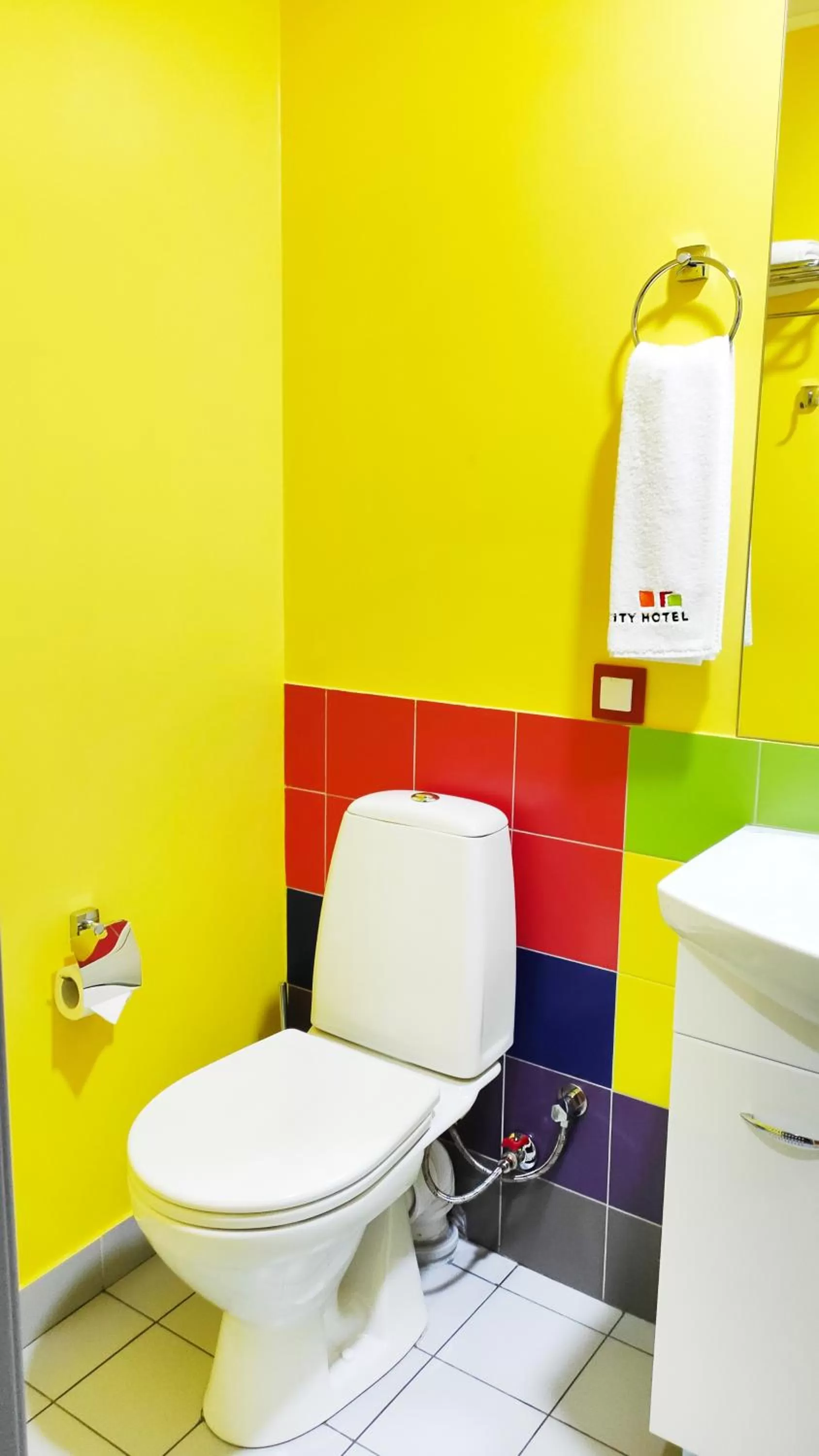 Bathroom in City Hotel Shymkent