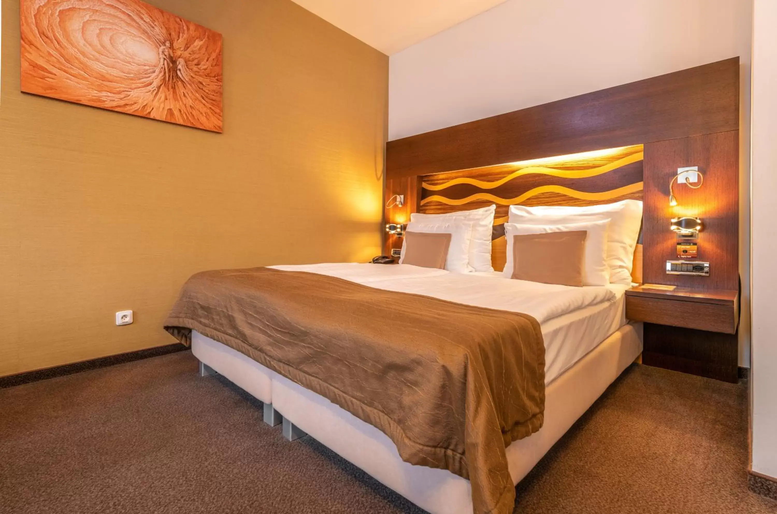 Photo of the whole room, Bed in Danubia Gate Hotel Photo of the whole room, Bed in Danubia Gate Hotel