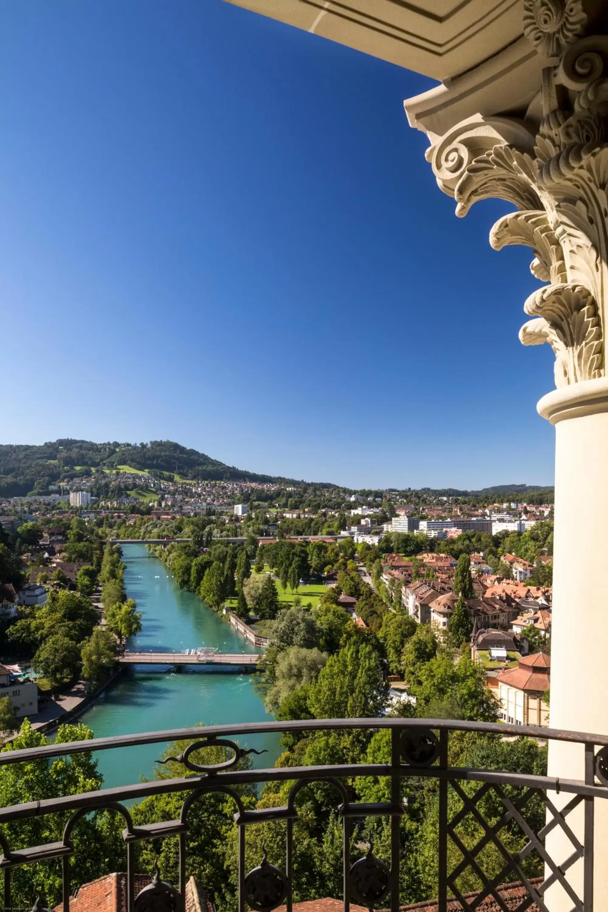 Property building in Hotel Bellevue Palace Bern