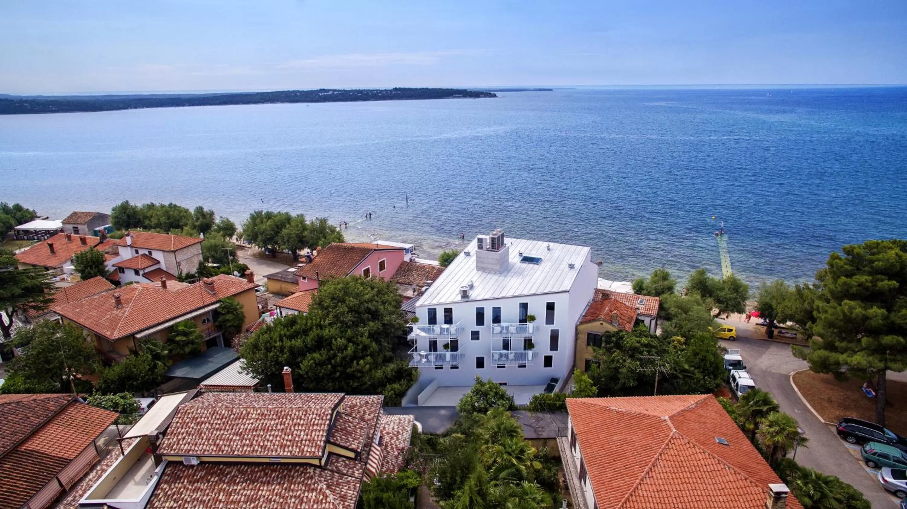 Bird's eye view in RIVALMARE BEACH Boutique Hotel