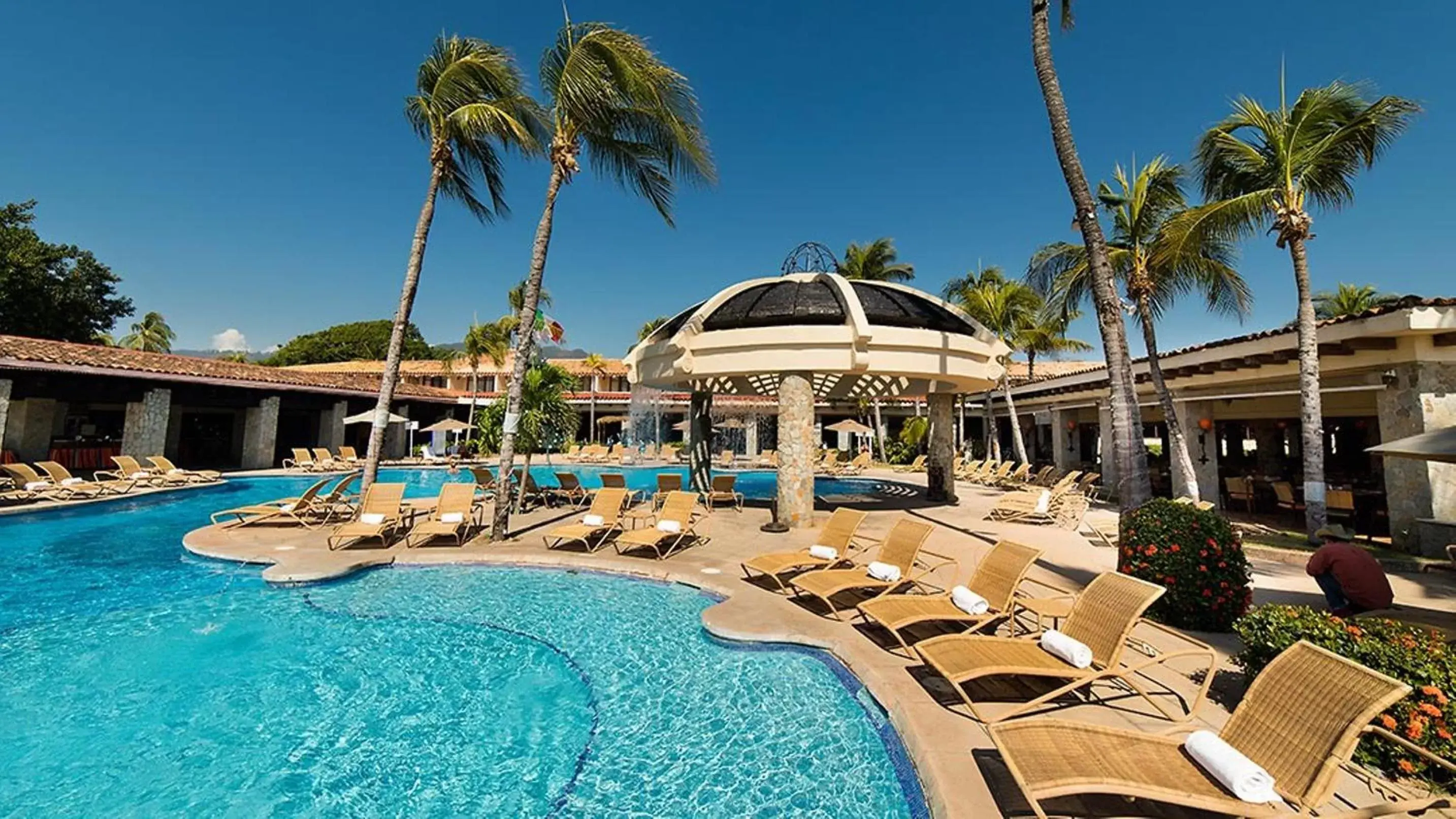 Swimming Pool in Pierre Mundo Imperial Riviera Diamante Acapulco