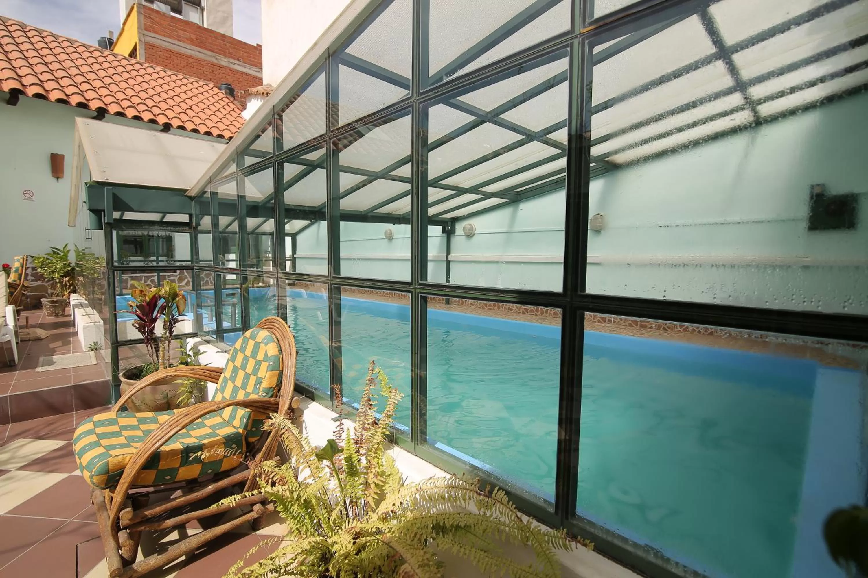 Swimming Pool in Casa Verde B&B