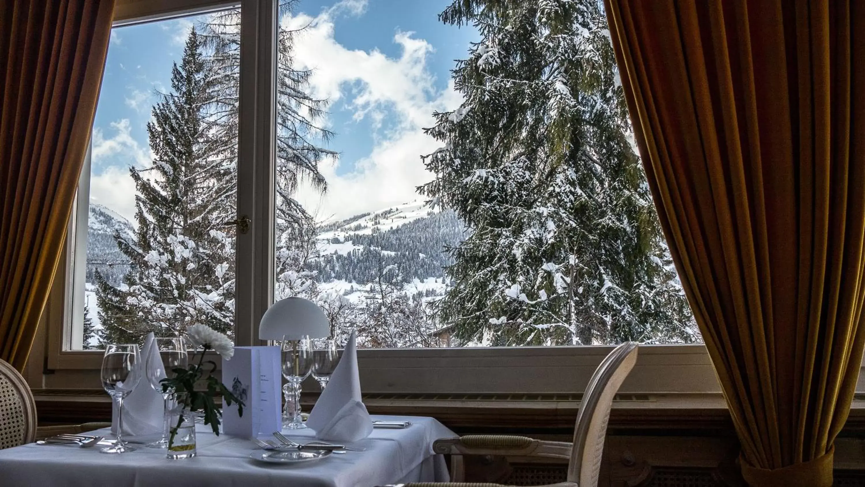 Restaurant/places to eat in Romantik Hotel Schweizerhof & Spa