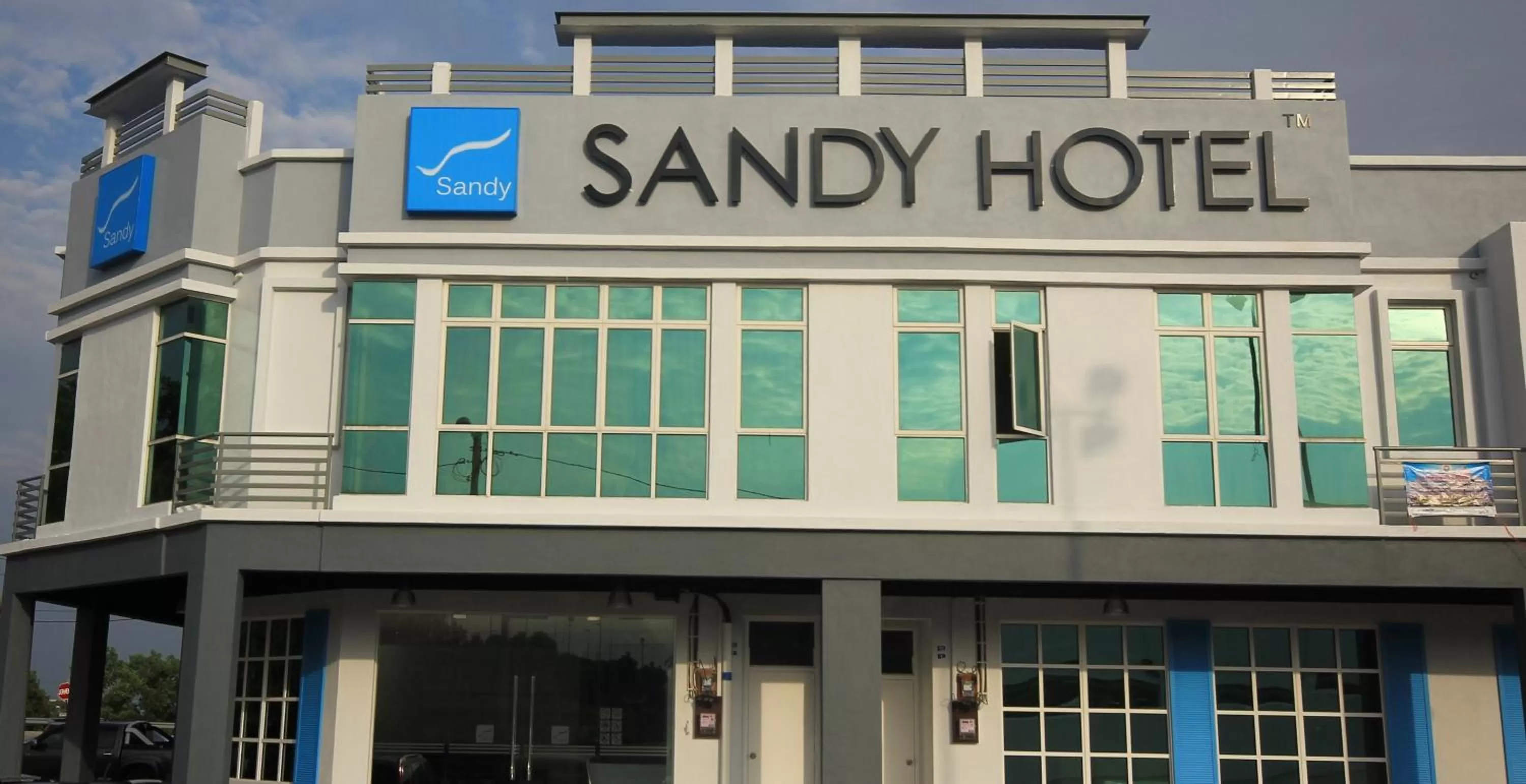 Property building in Sandy Hotel Malacca