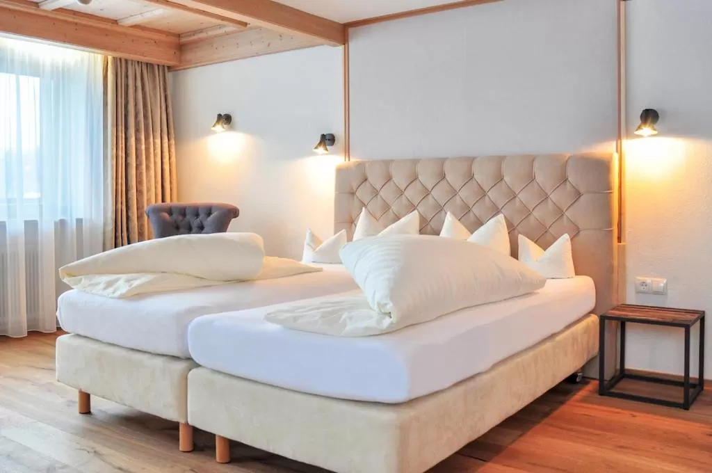 Bedroom, Bed in Hotel Seelos