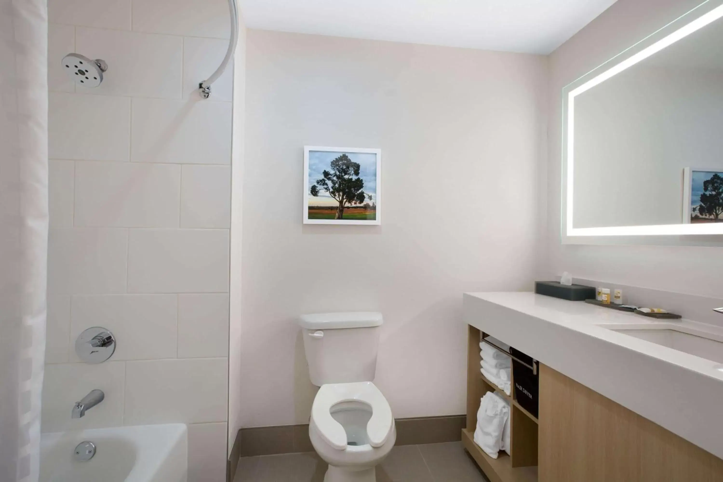 Bathroom in La Quinta Inn & Suites by Wyndham Manassas, VA- Dulles Airport