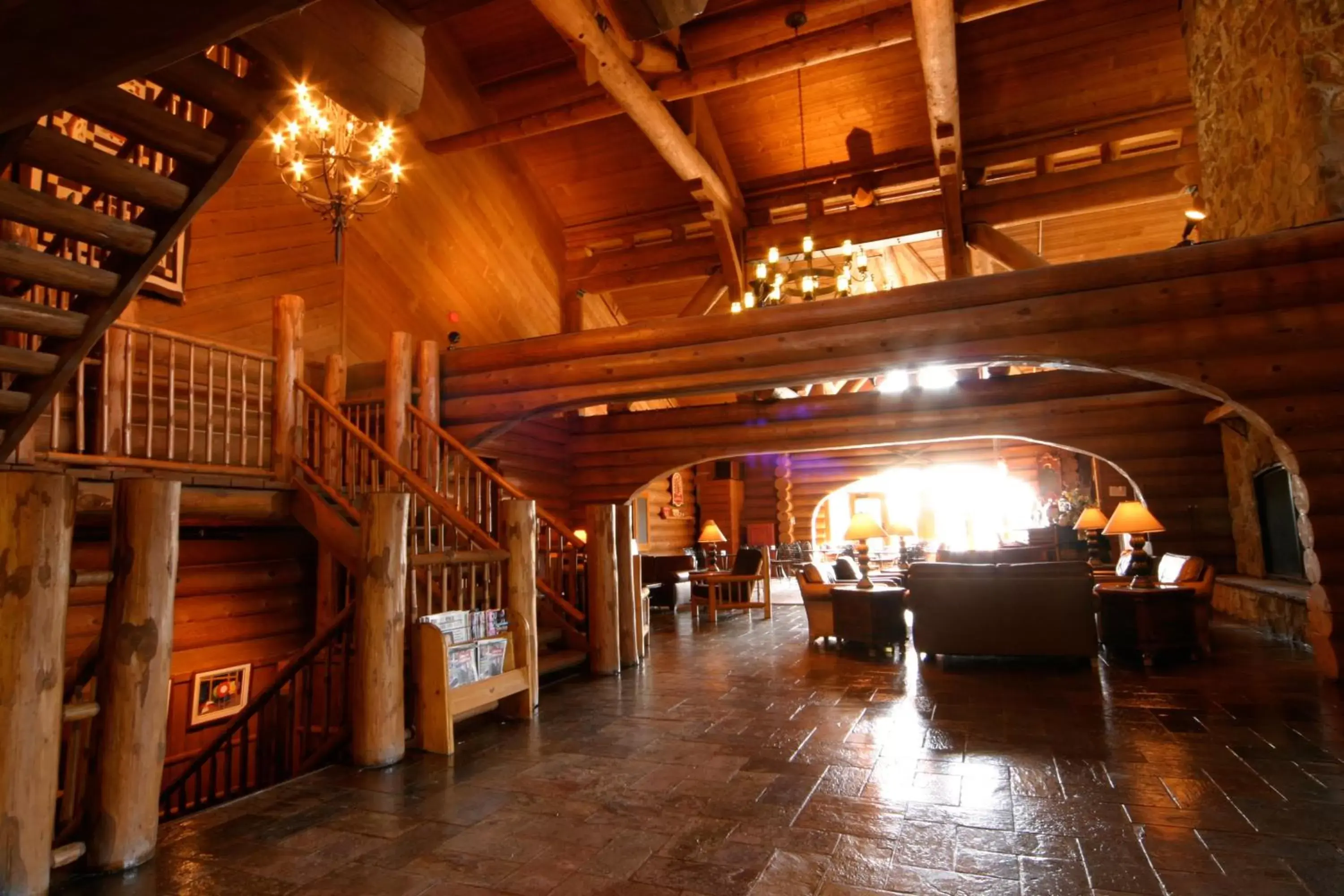 Lobby or reception in Le Grand Lodge Mont Tremblant