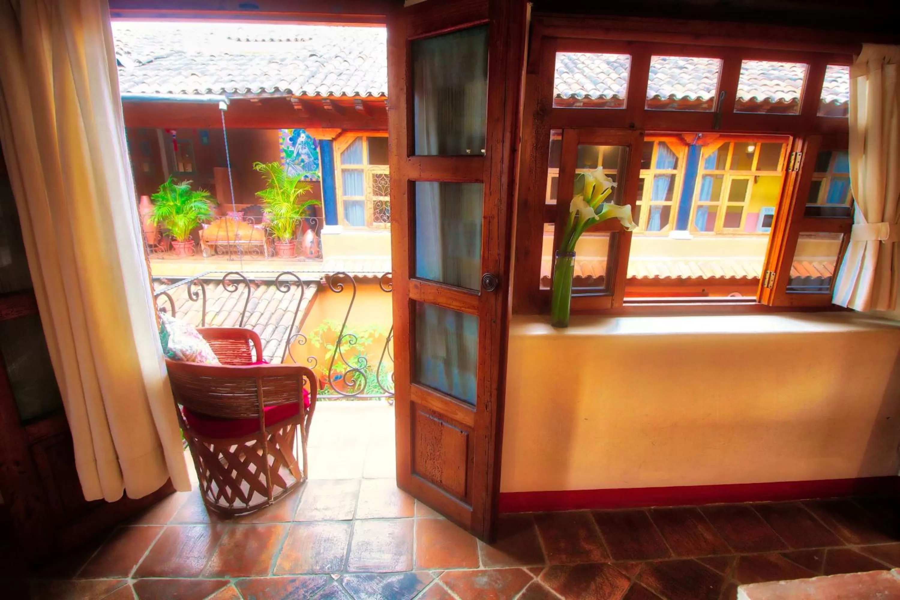 Balcony/Terrace in Hotel Casa Encantada