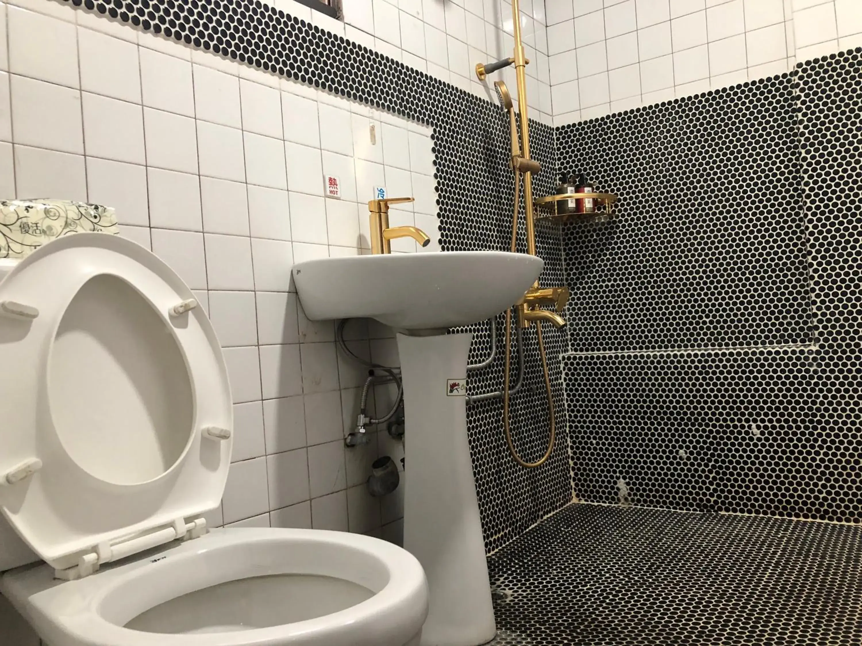 Bathroom in A Good Man's Hostel