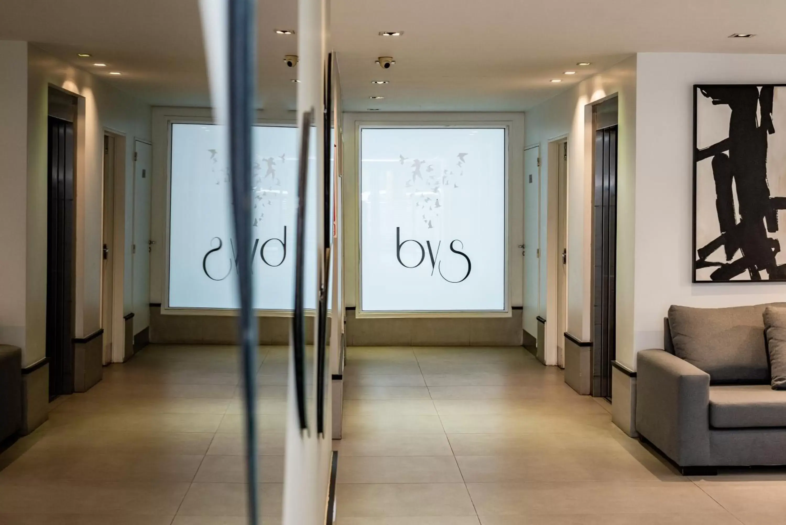 Lobby or reception in Hotel Bys Palermo Lobby or reception in Hotel Bys Palermo