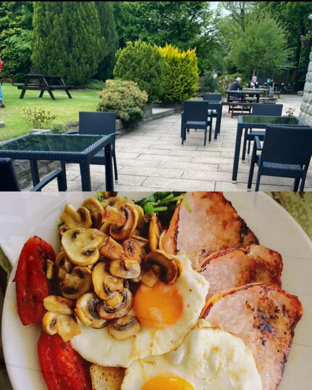 Breakfast in Bennachie Lodge Hotel in Kemnay