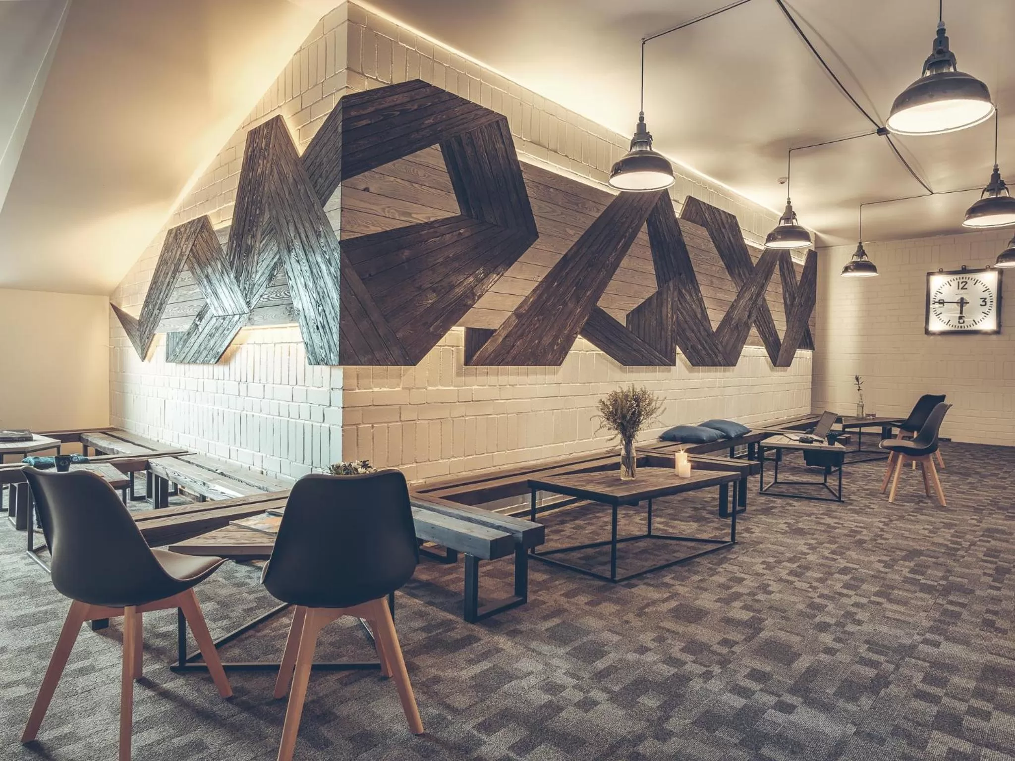 Lobby or reception in SELF CHECK-IN Hotel Railway Apartments