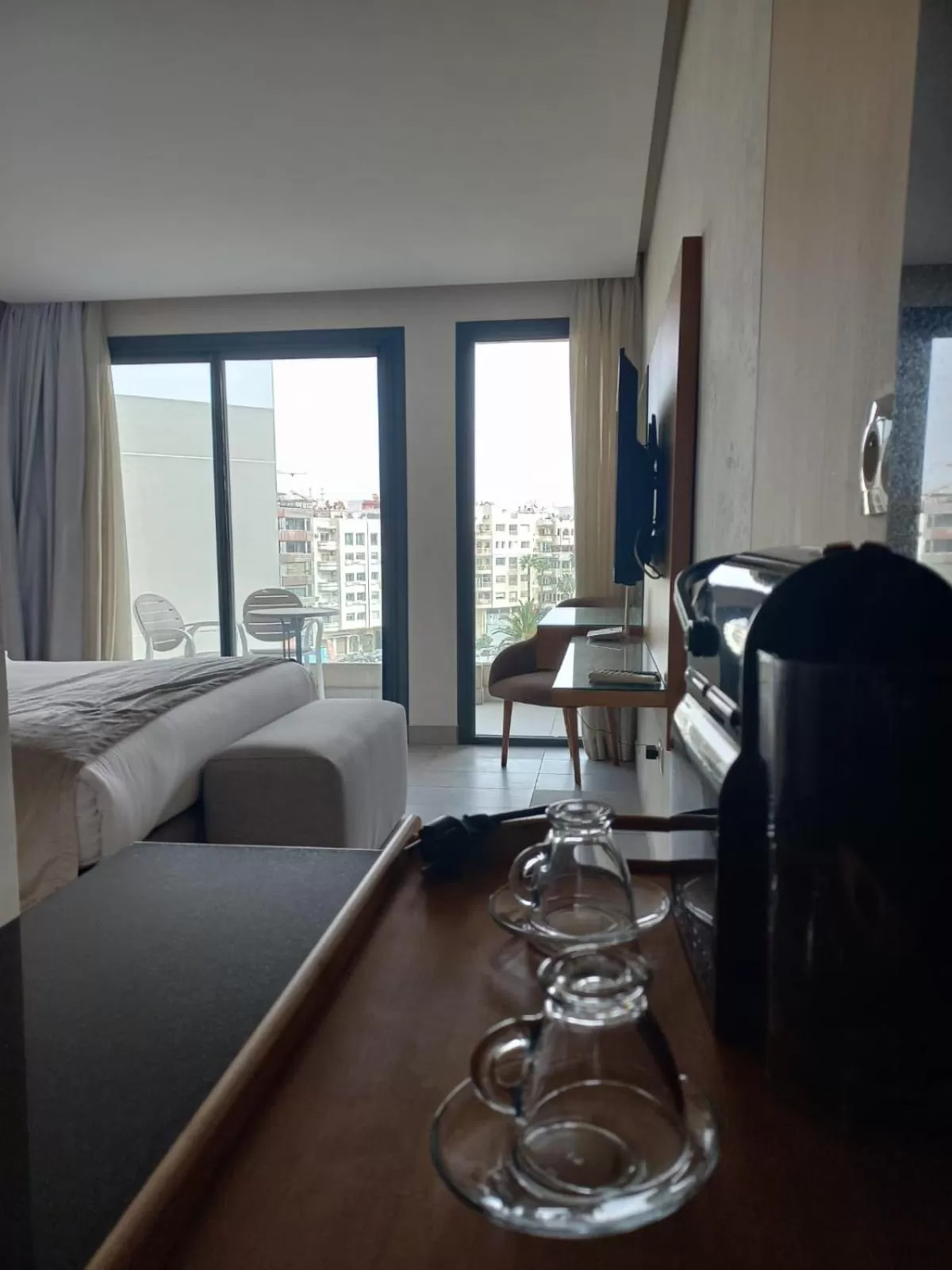 Bed, Seating Area in Maarif Home Casablanca