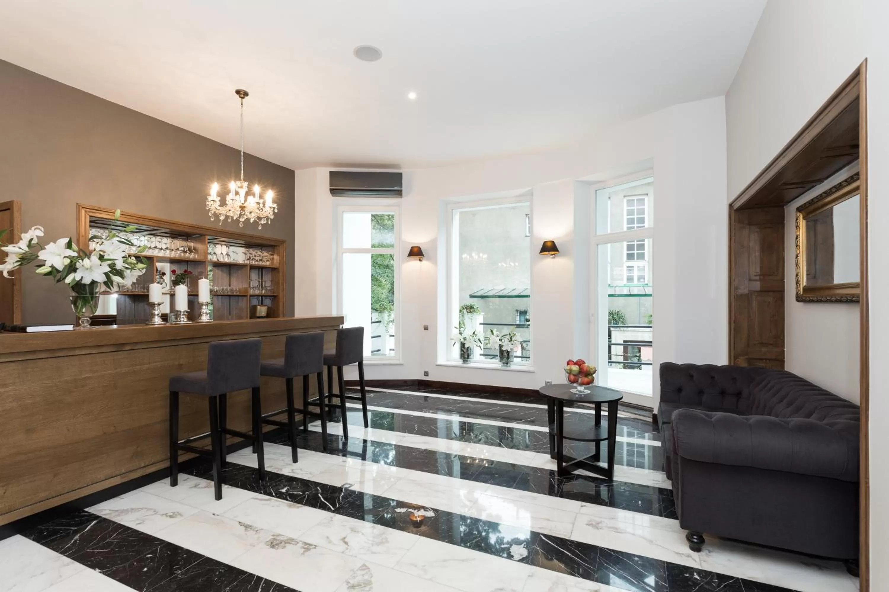 Lobby or reception in Grottger Luxury Boutique Hotel City