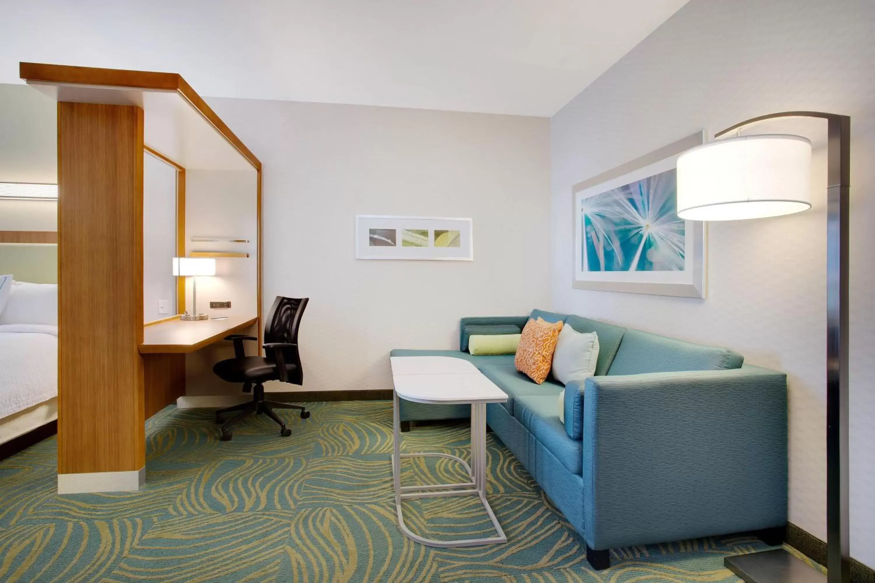 Living room, Seating Area in SpringHill Suites by Marriott Murray