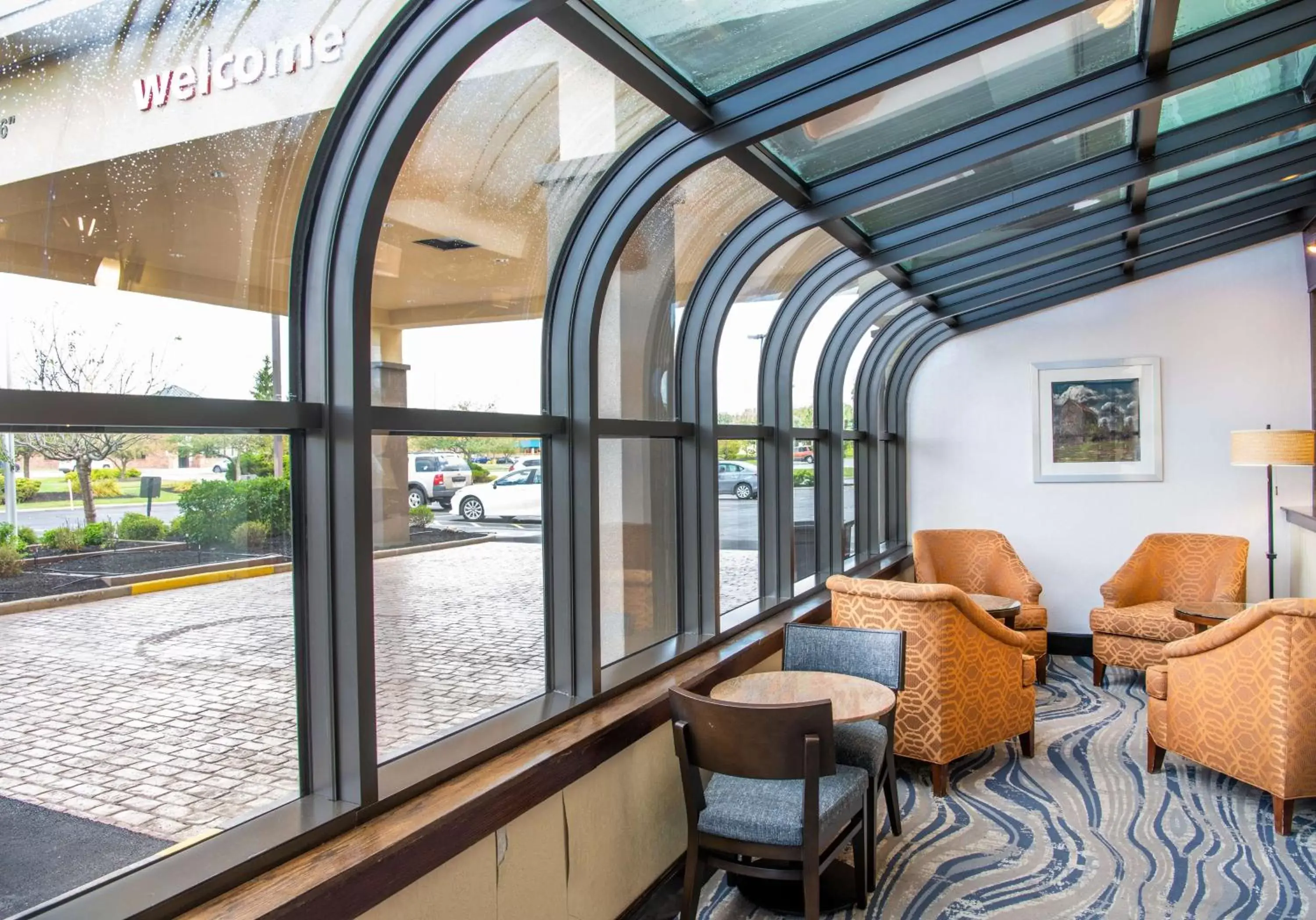 Lobby or reception in Hampton Inn Cleveland-Solon