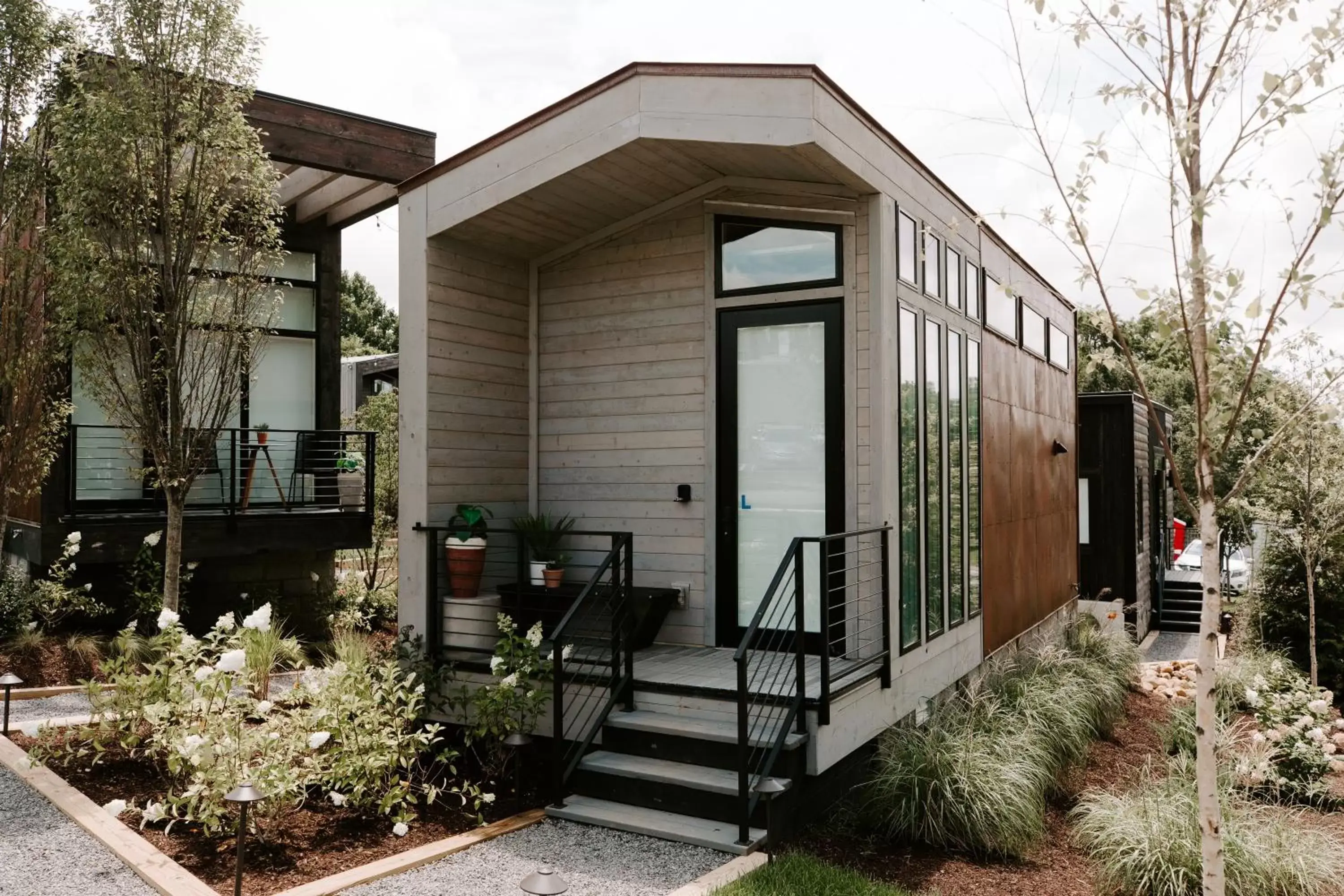Property building in Ironwood Grove, Tiny House Hotel