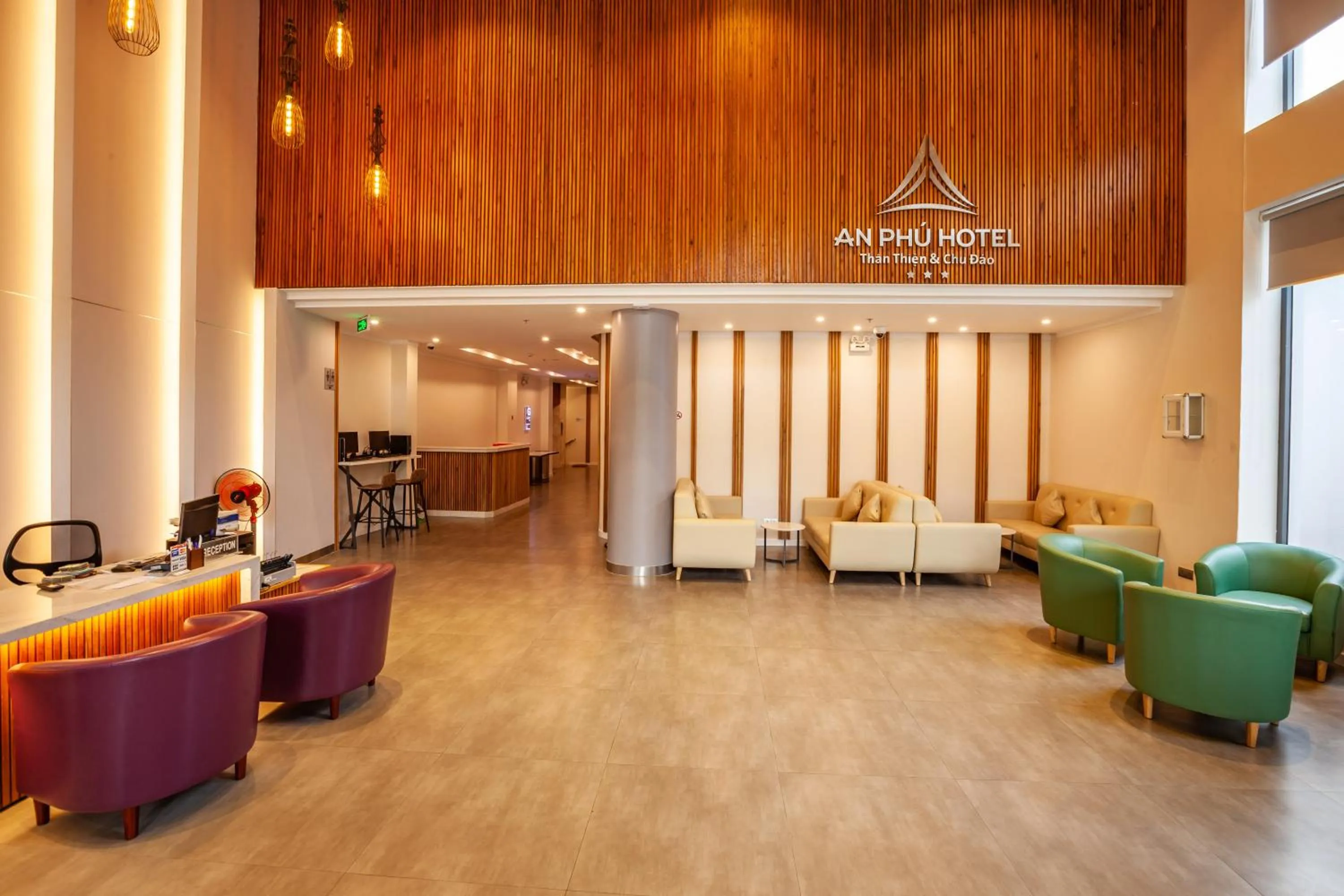Lobby or reception in An Phu Hotel