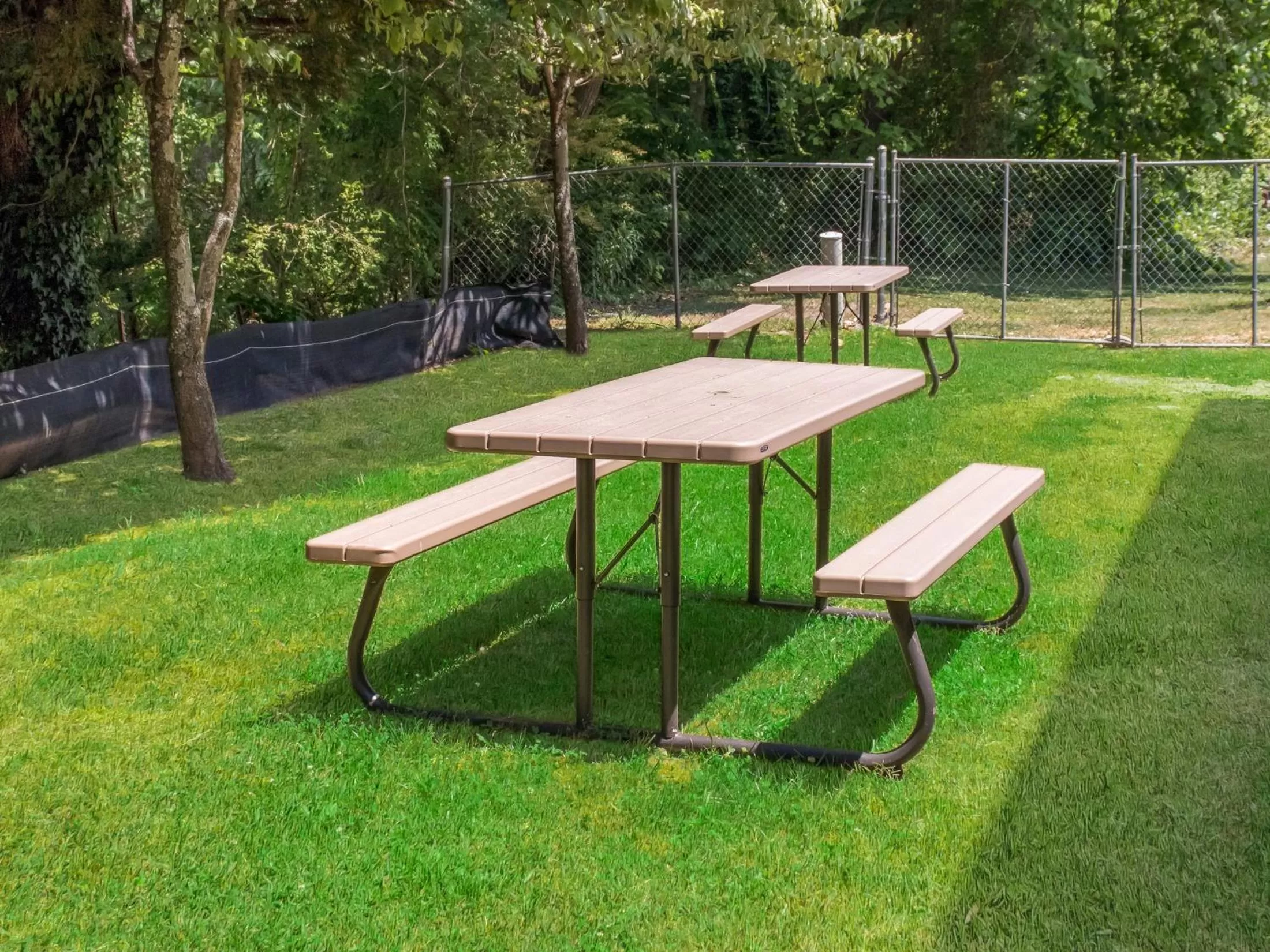 Patio in Americas Best Value Inn - Clayton