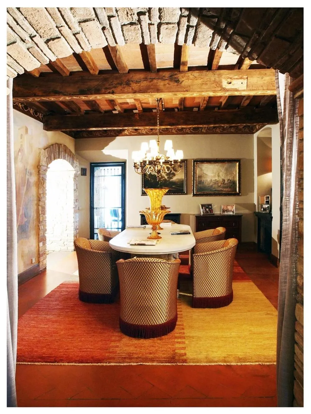 Library in Relais Todini - Residenza d'epoca - Luxury Historic house