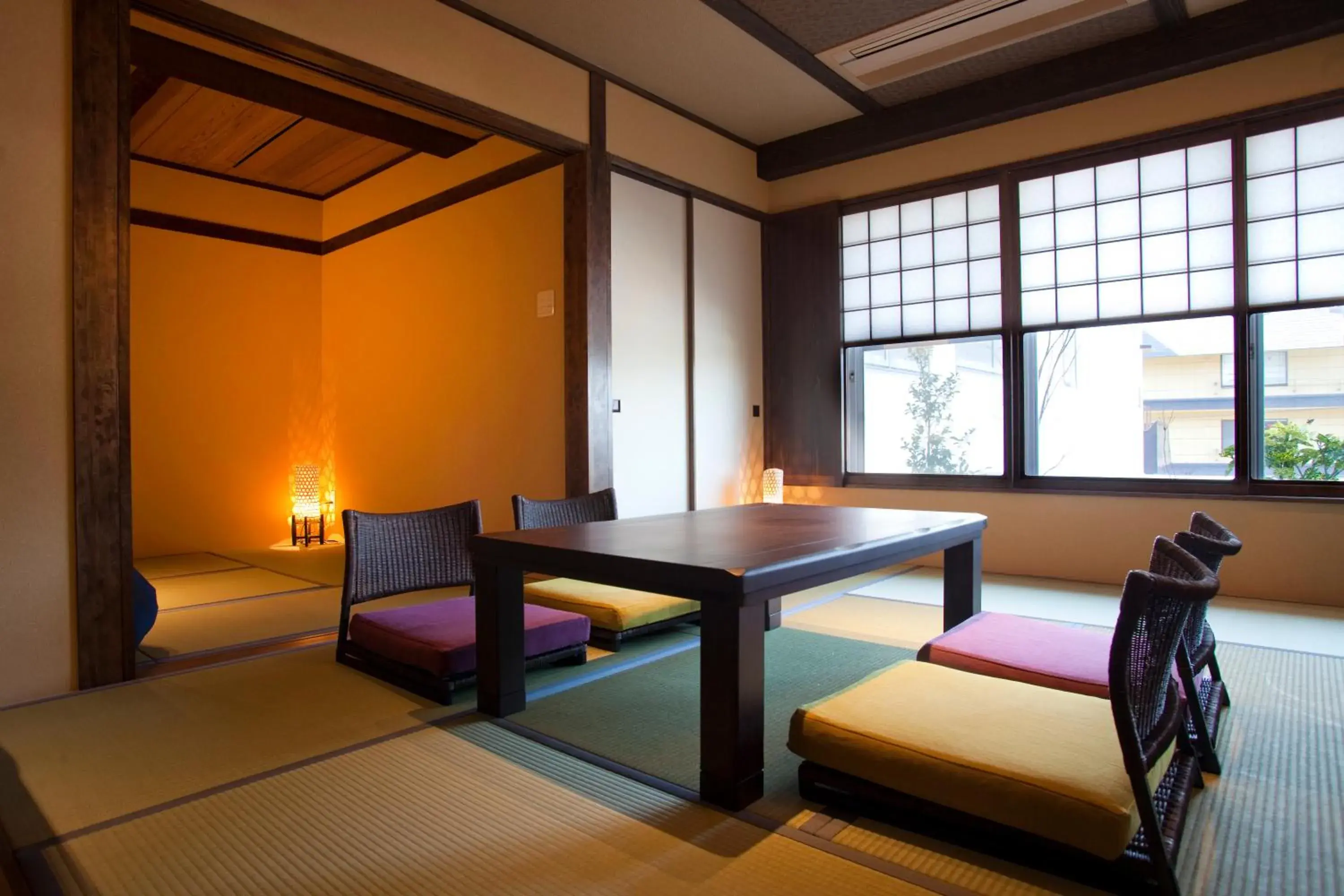 Photo of the whole room, Seating Area in Shibu Onsen Sakaeya