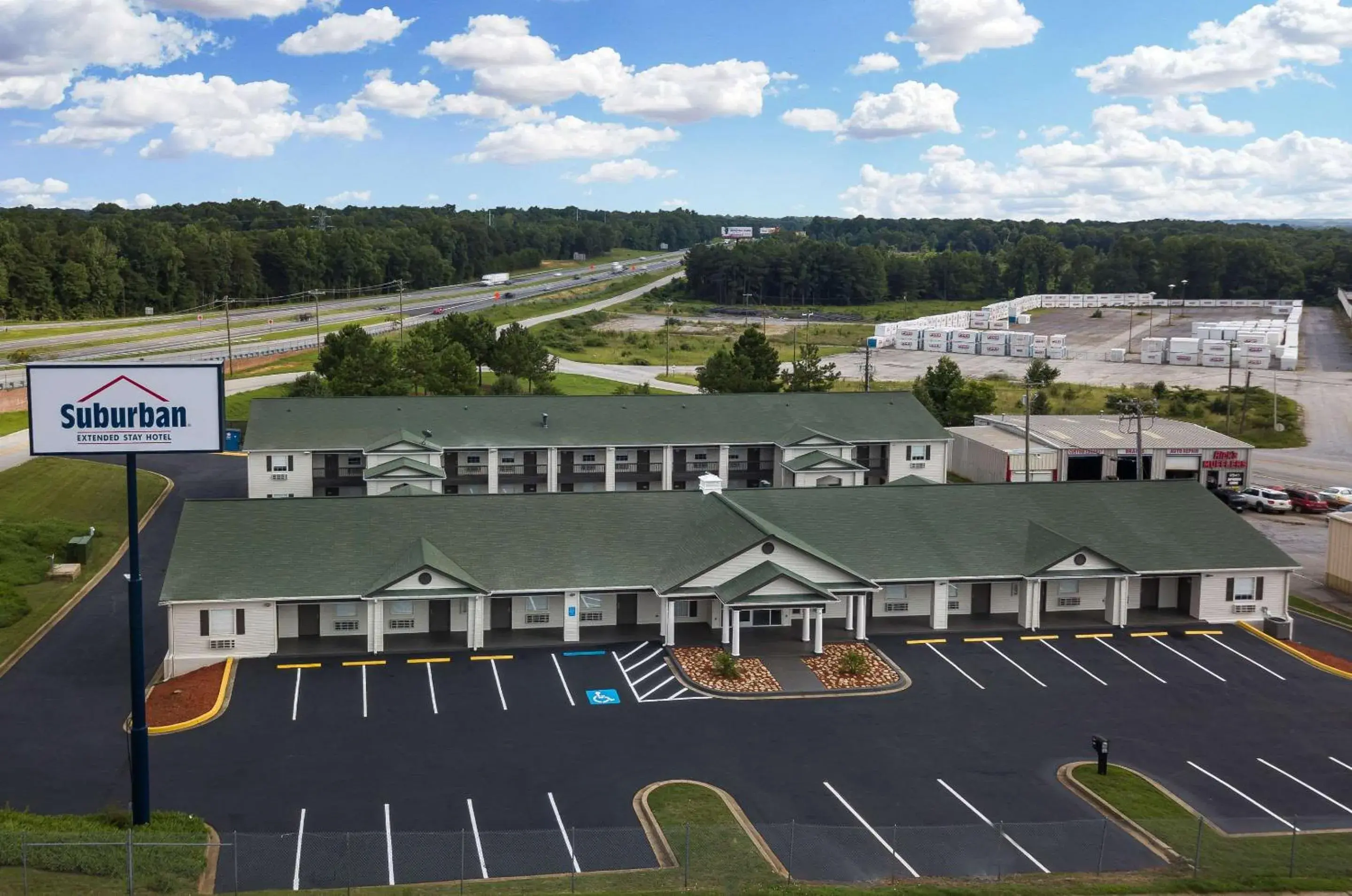 Property building, Bird's-eye View in Suburban Studios