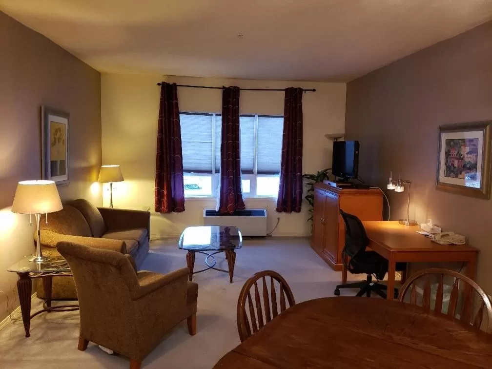 Living room in Travelodge by Wyndham Spruce Grove