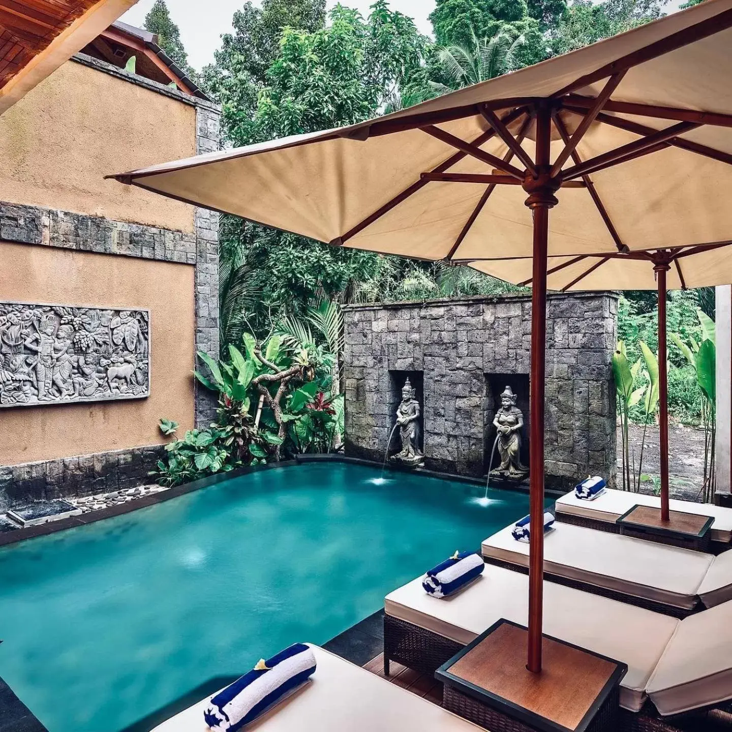 Property building in The Compass Rose Ubud Property building in The Compass Rose Ubud