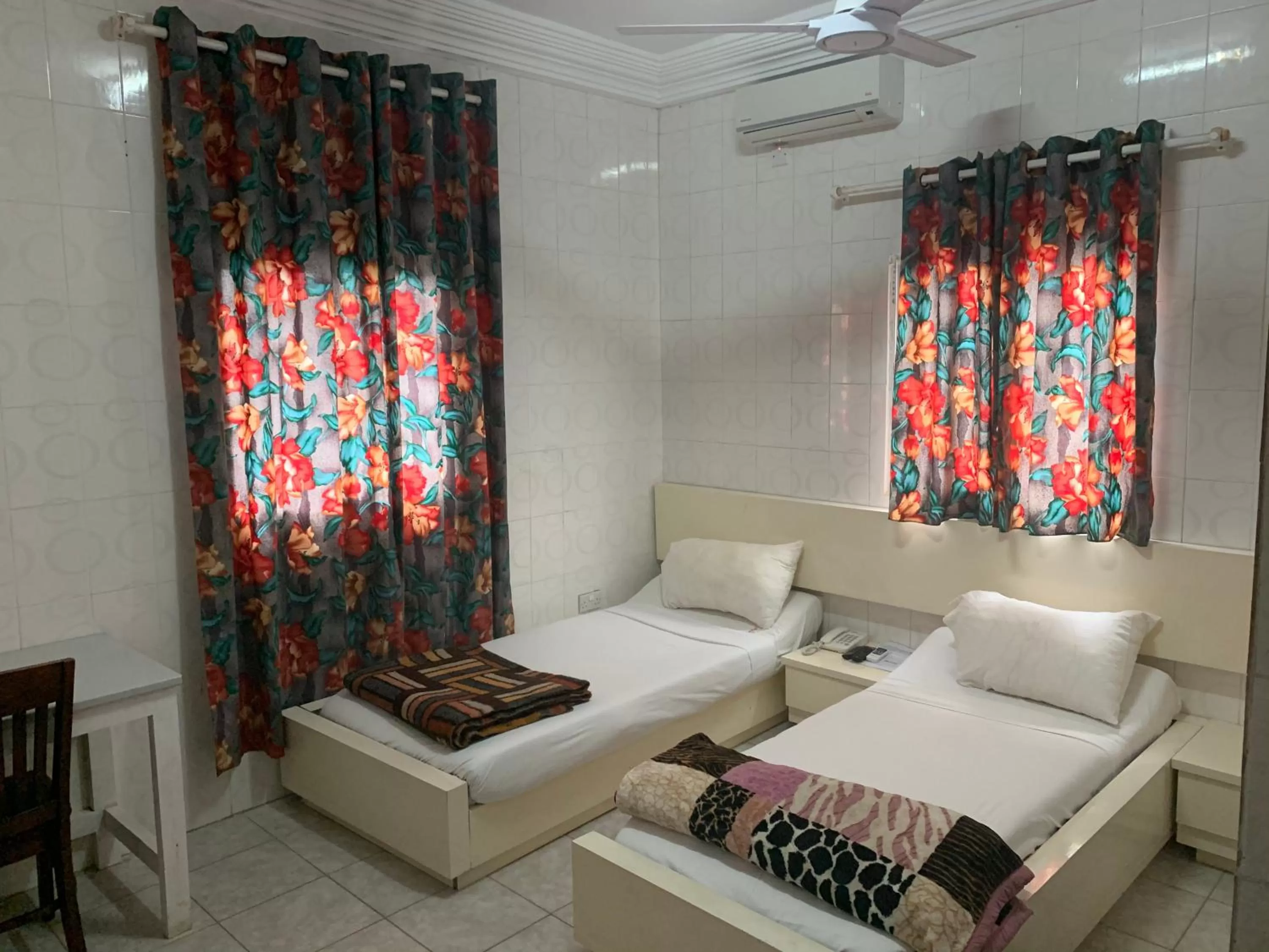 Bed in Woodpecker Resort Hotel