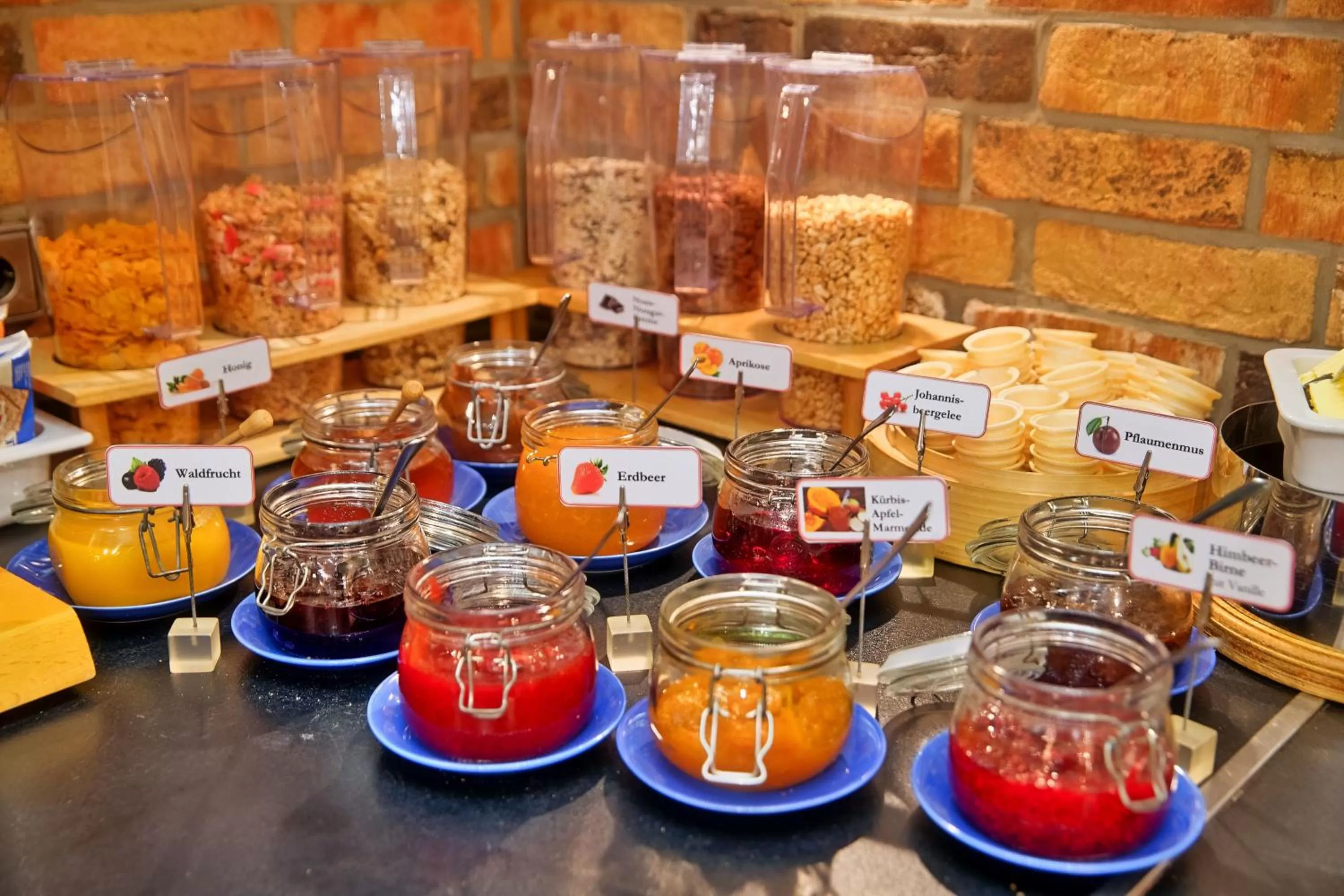 Buffet breakfast in Hotel Im Schützenhof, Jever